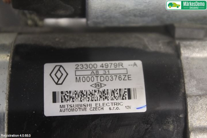 Nissan QASHQAI 17-21 Startmotor