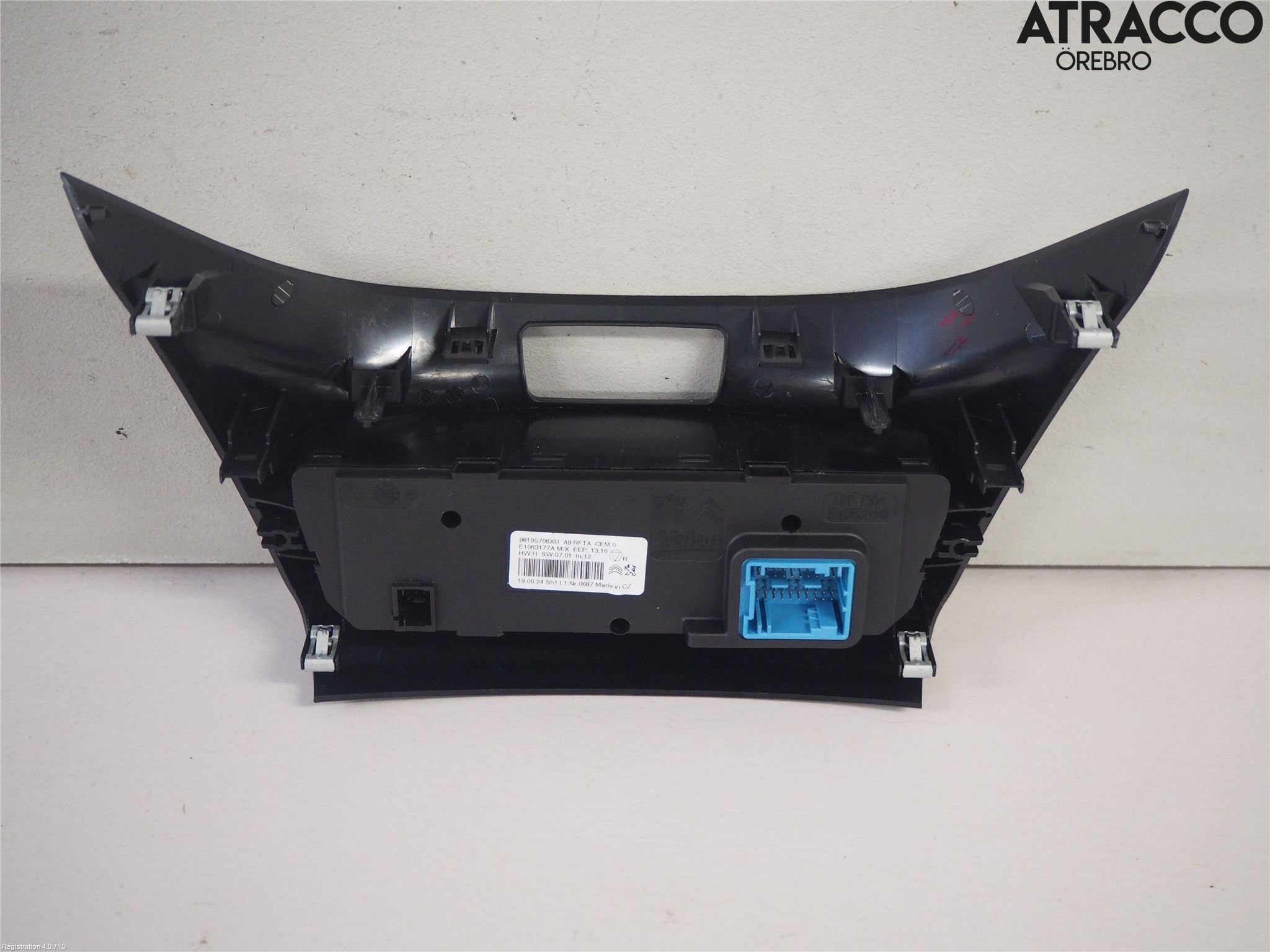 Peugeot 2008 13-20 Varme Ac Betjening-Display