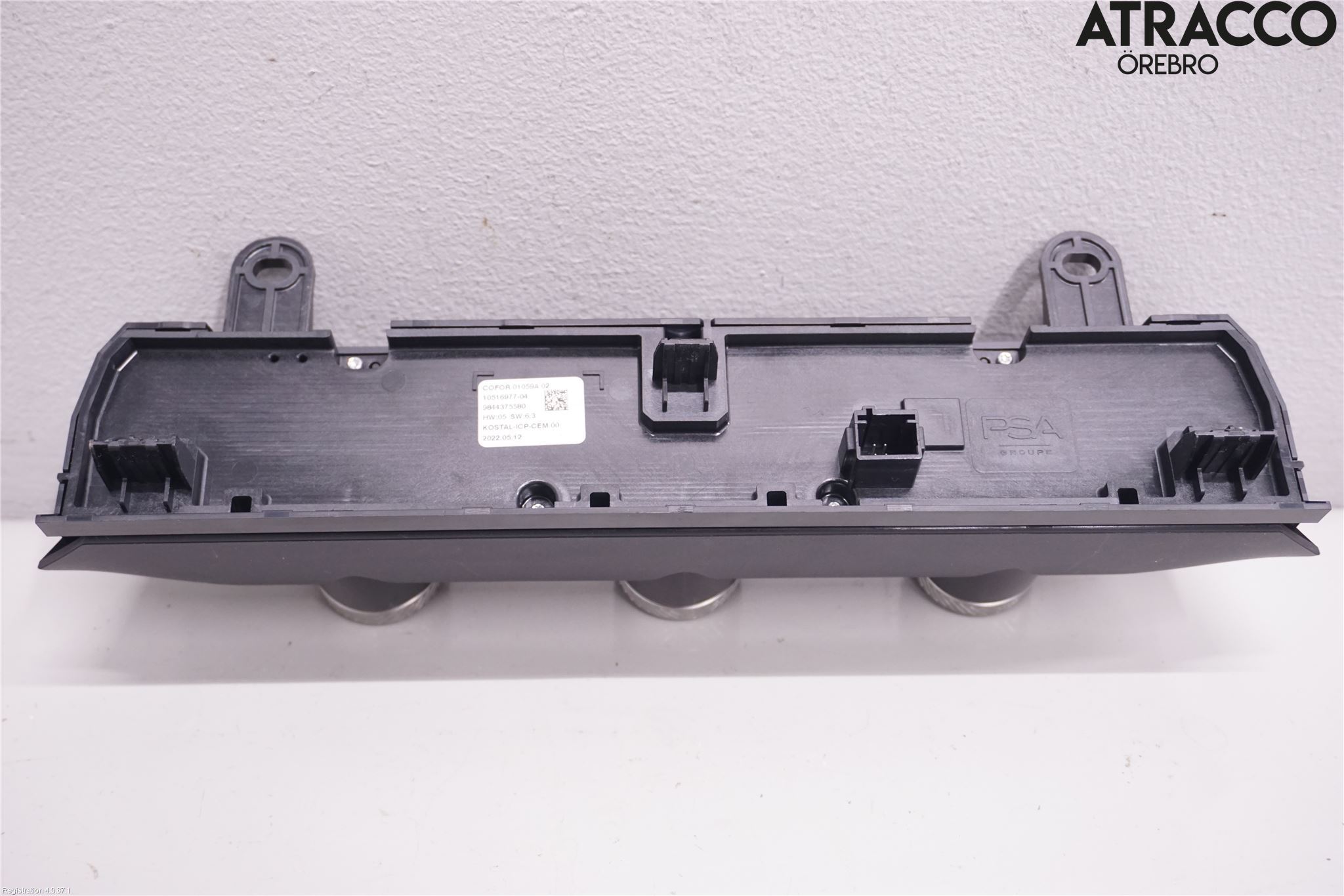 Citroen C4/E-C4 C4X/E-C4X III 21- Varme Ac Betjening-Display