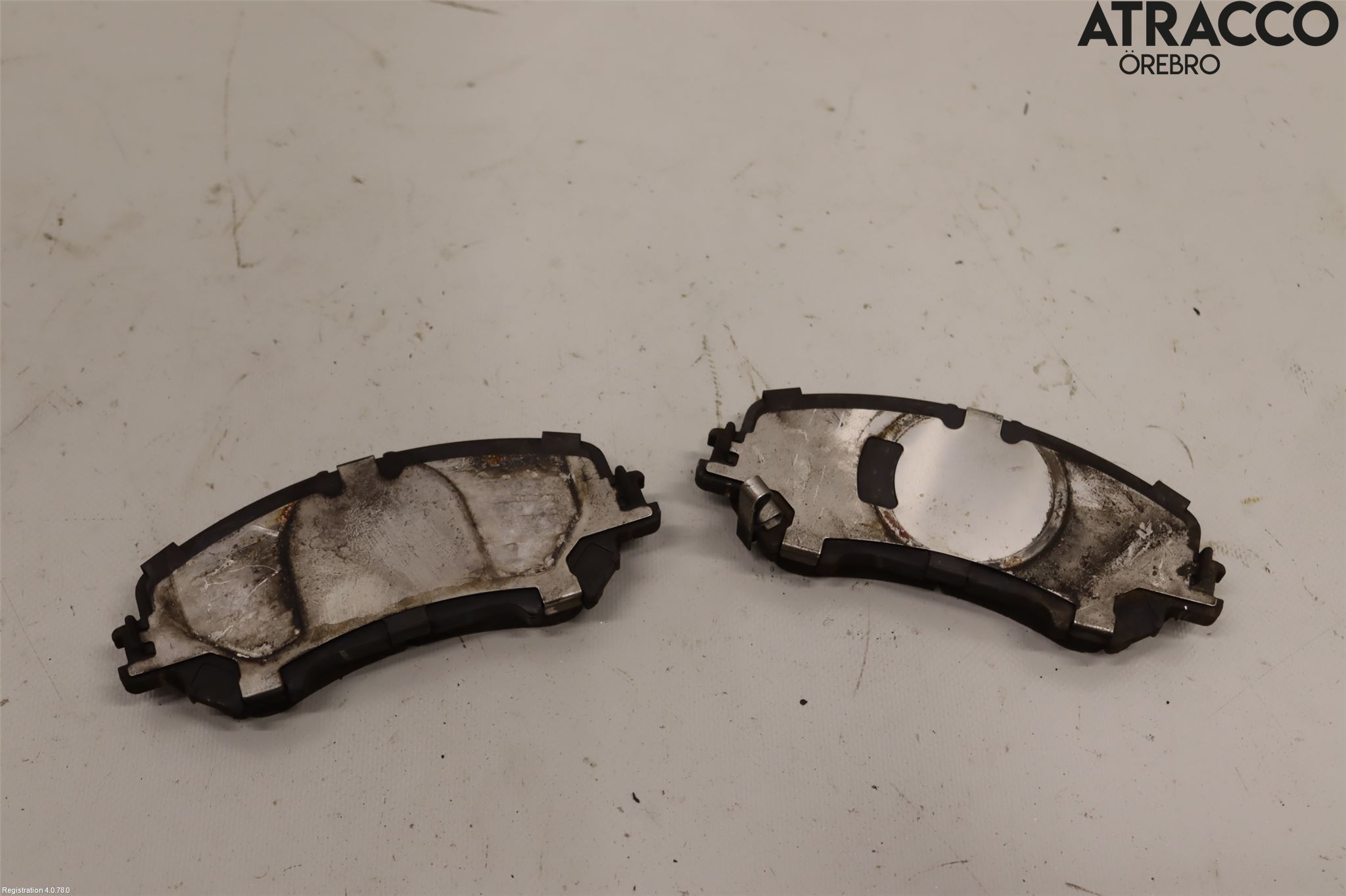 Nissan QASHQAI 17-21 Bremsebelegg Foran