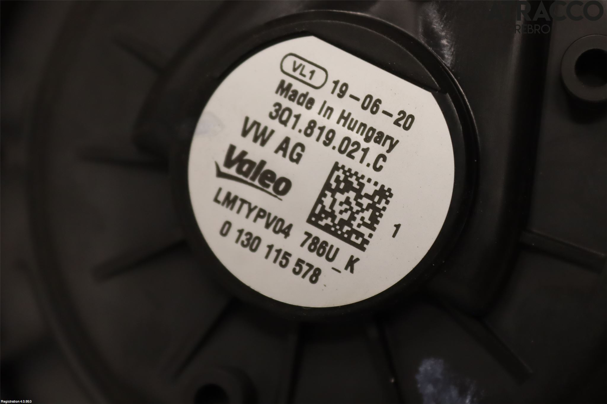 Volkswagen VW TIGUAN 16-24 Varme Ac Varmeapparatvifte