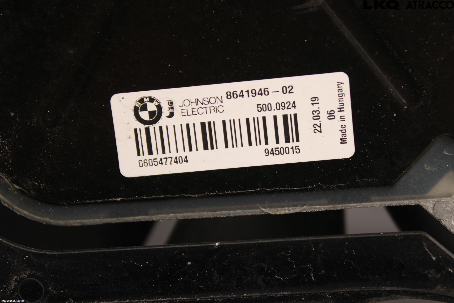 BMW 3 F30/F31/F80 12-19 Kjølevifte Elektrisk
