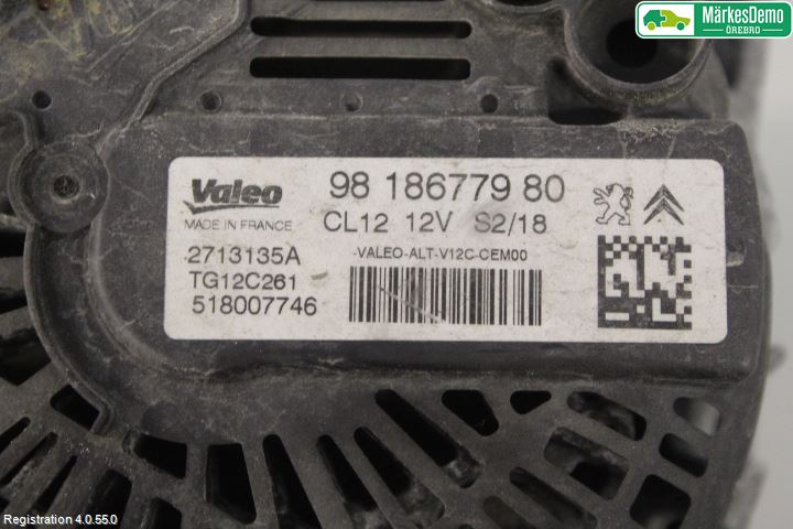Peugeot PEUGOT 208 16-19 Dynamo
