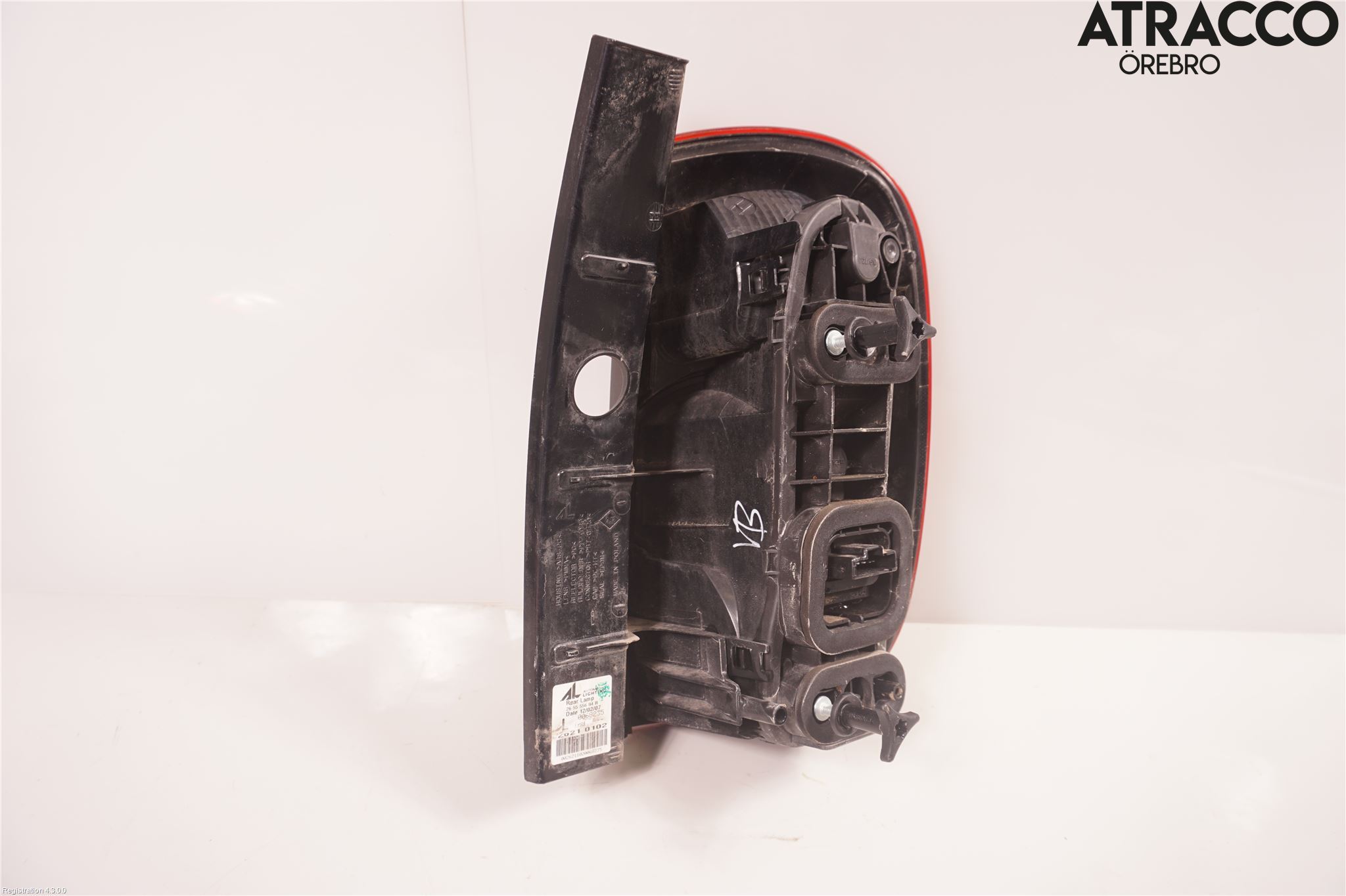 Dacia DUSTER 10-17 Baklykt Venstre