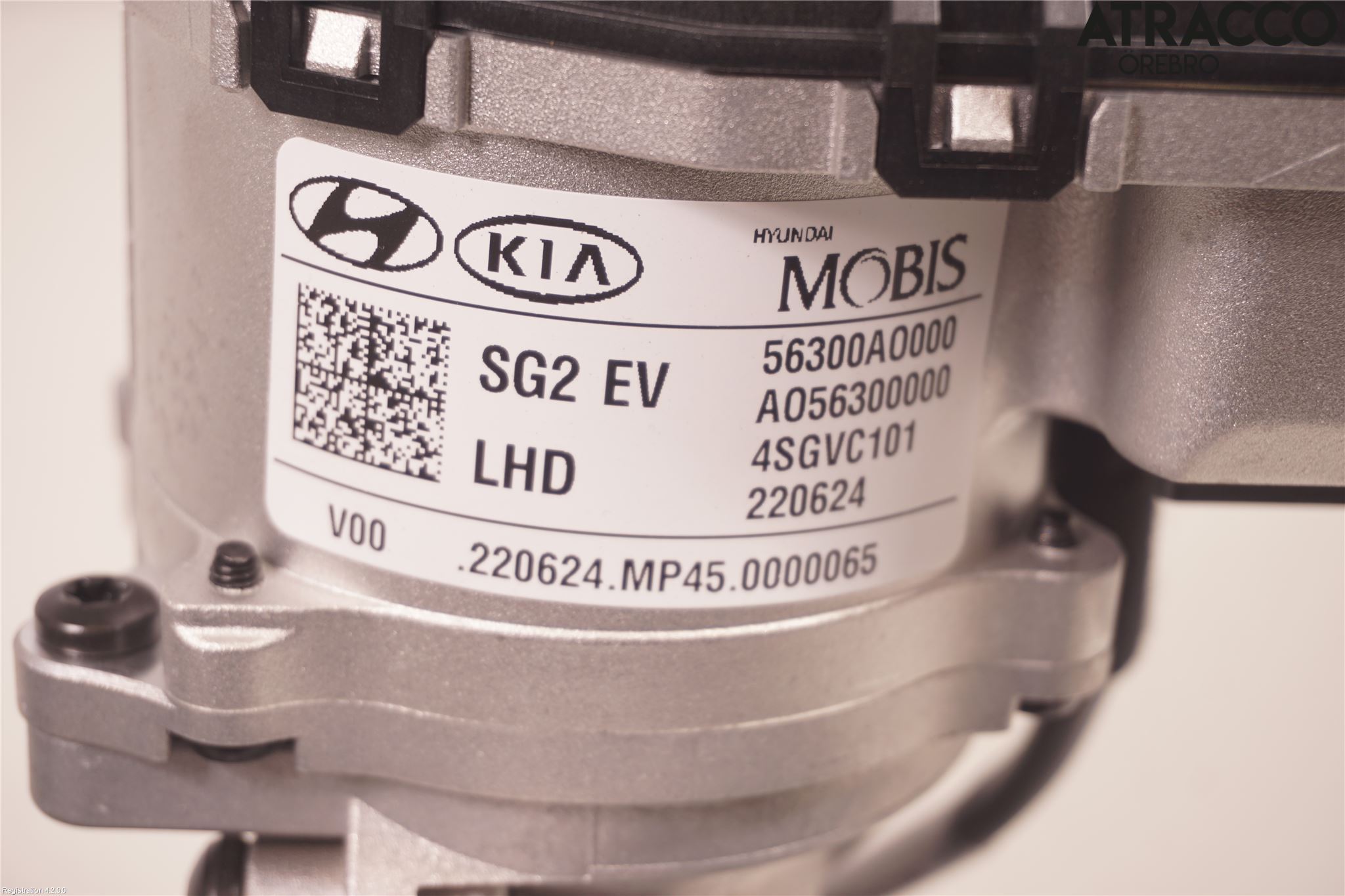 Kia NIRO (SG2) 23- Rattakselaggregat Innebygd Servo