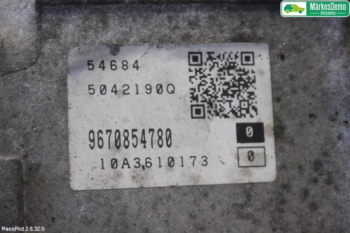 Peugeot 3008 09-16 Gearkasse Automat
