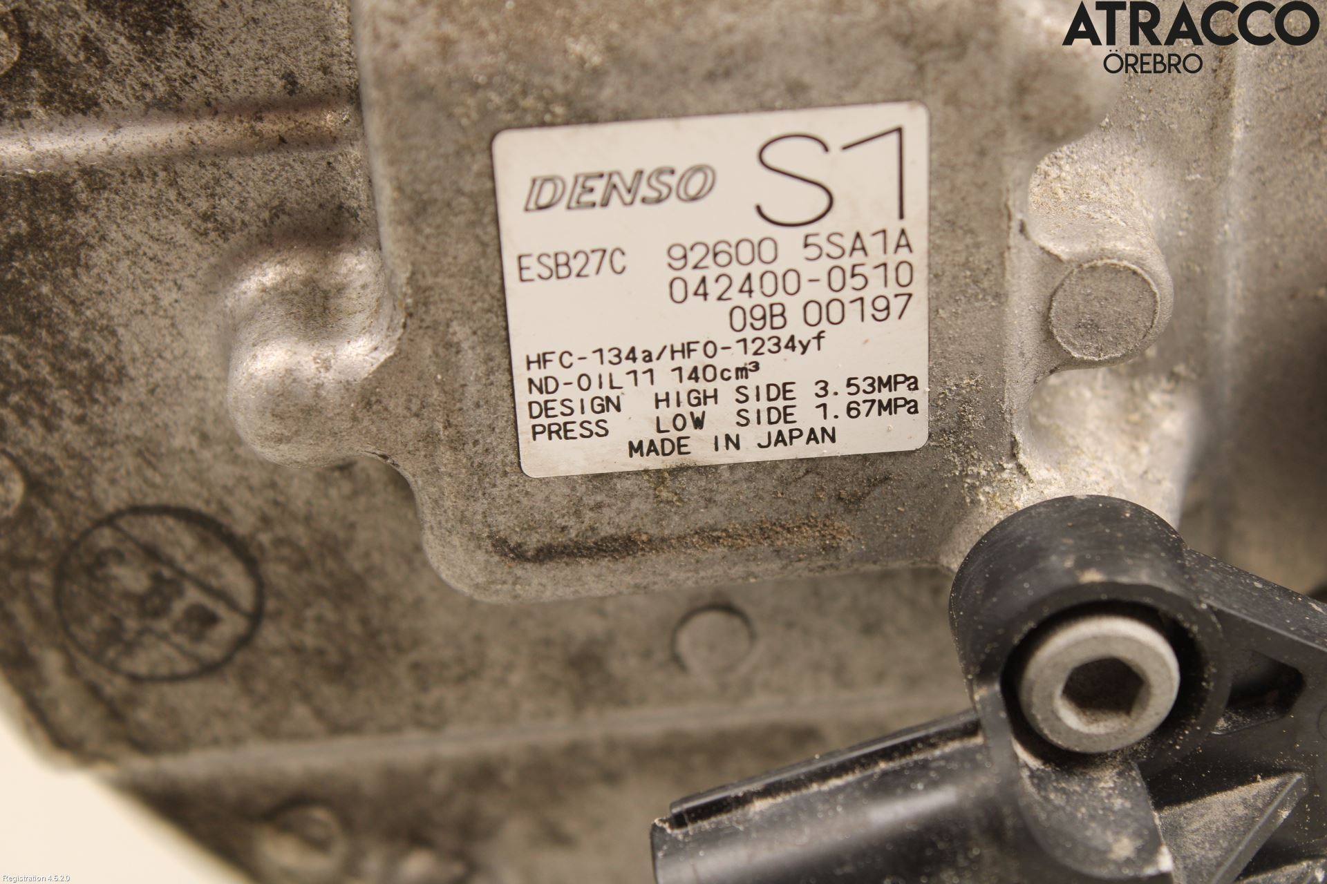 Nissan LEAF 18- Varme Ac Kompressor