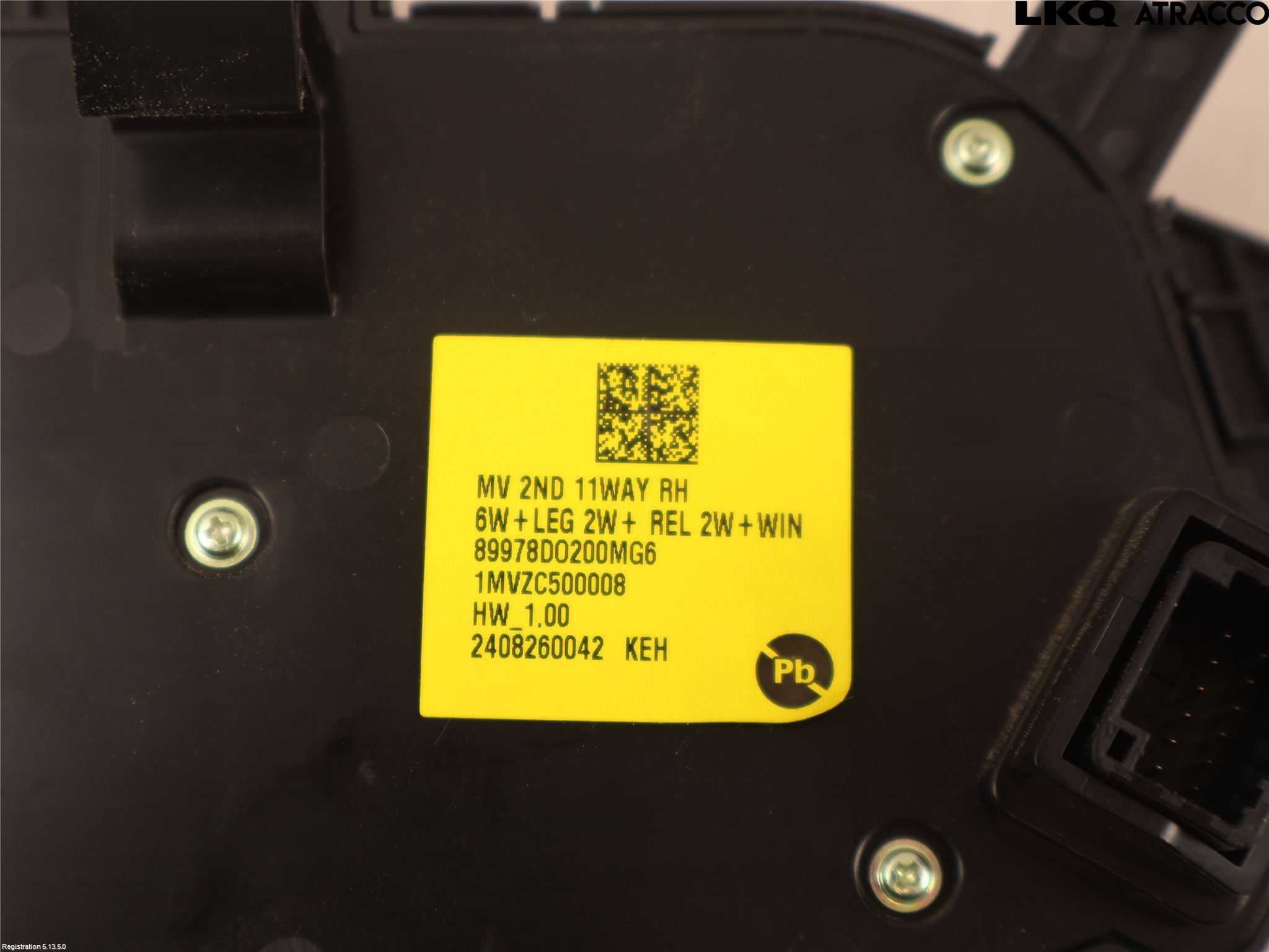 Kia EV9 24- Bryter Sete Regulering