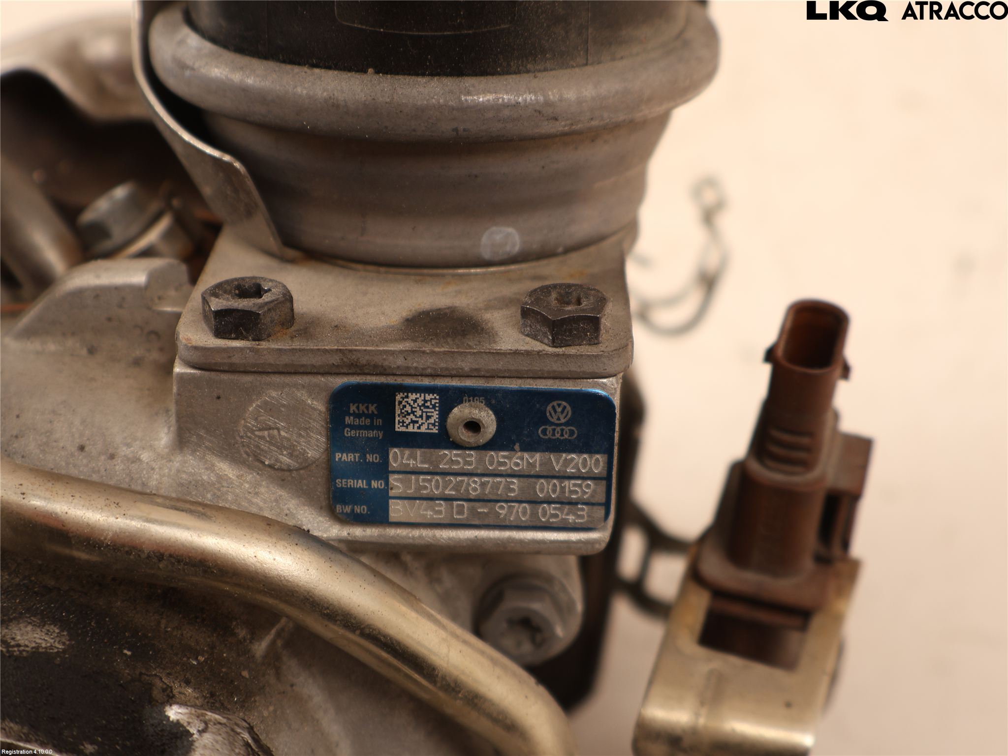 Volkswagen VW PASSAT 15-19 Turboaggregat