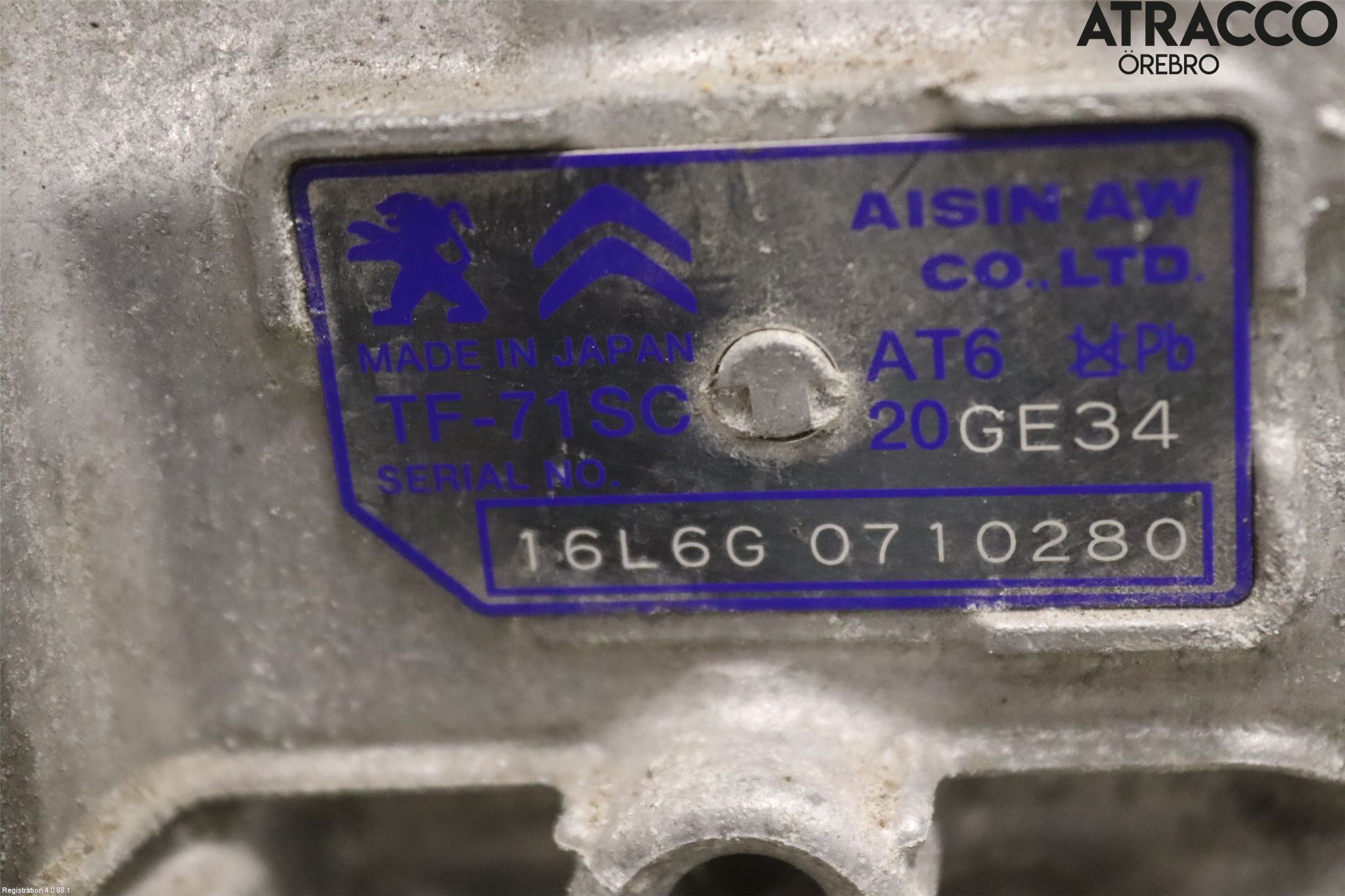 Peugeot 3008 17-24 Gearkasse Automat