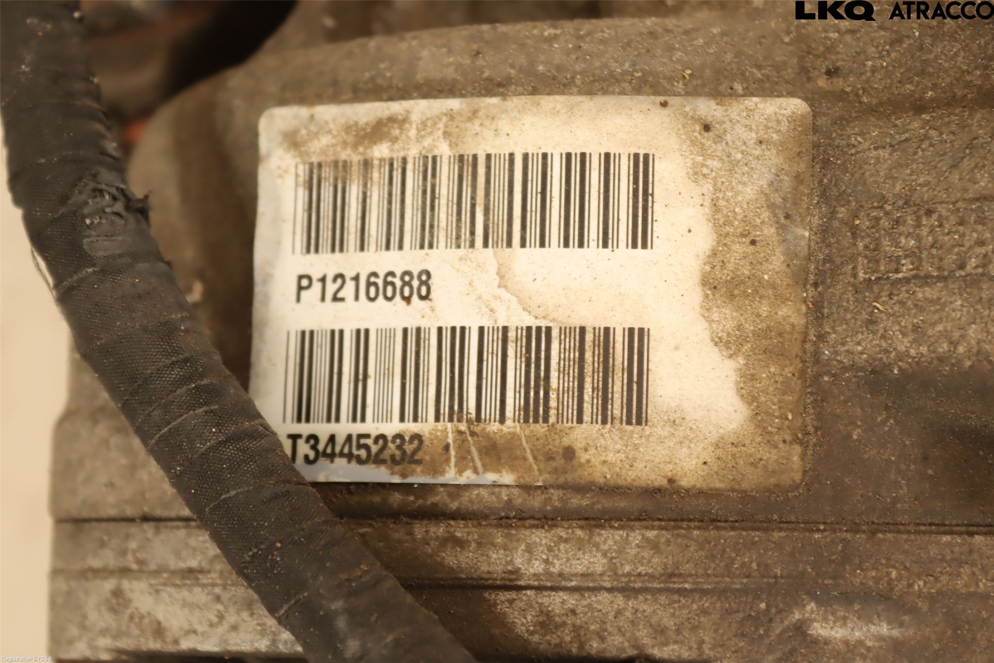 Volvo XC70 14-16 Bakaksel Kardang Bak -Diff