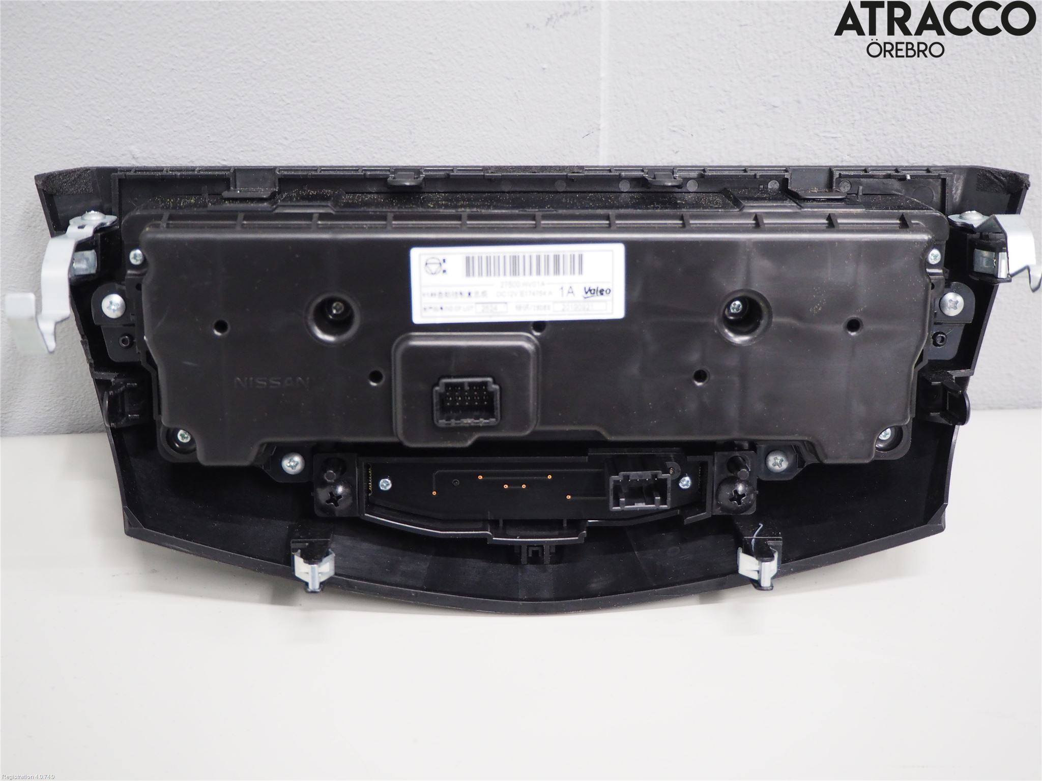 Nissan QASHQAI 17-21 Varme Ac Betjening-Display