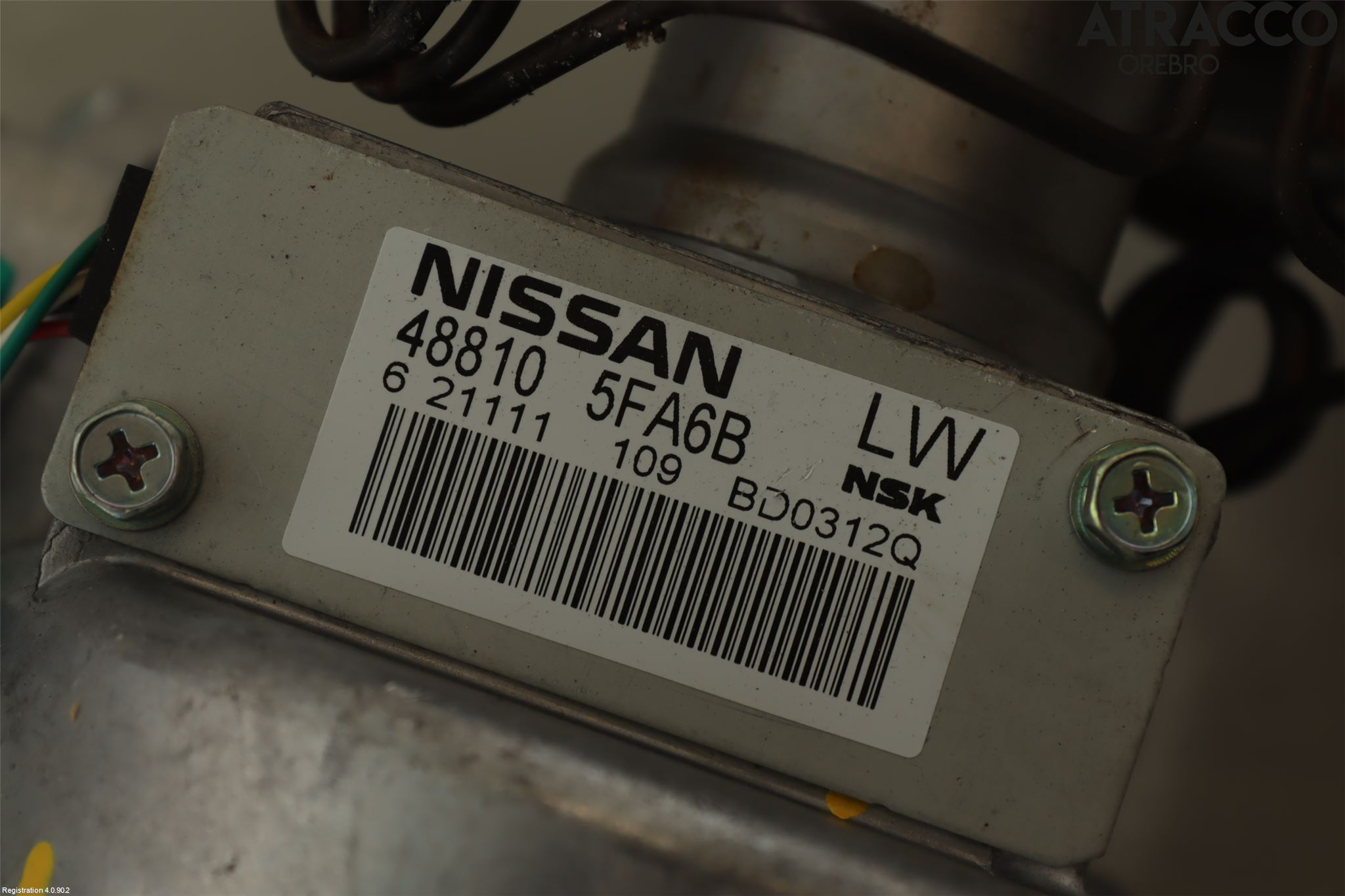 Nissan MICRA 17- Rattakselaggregat Innebygd Servo