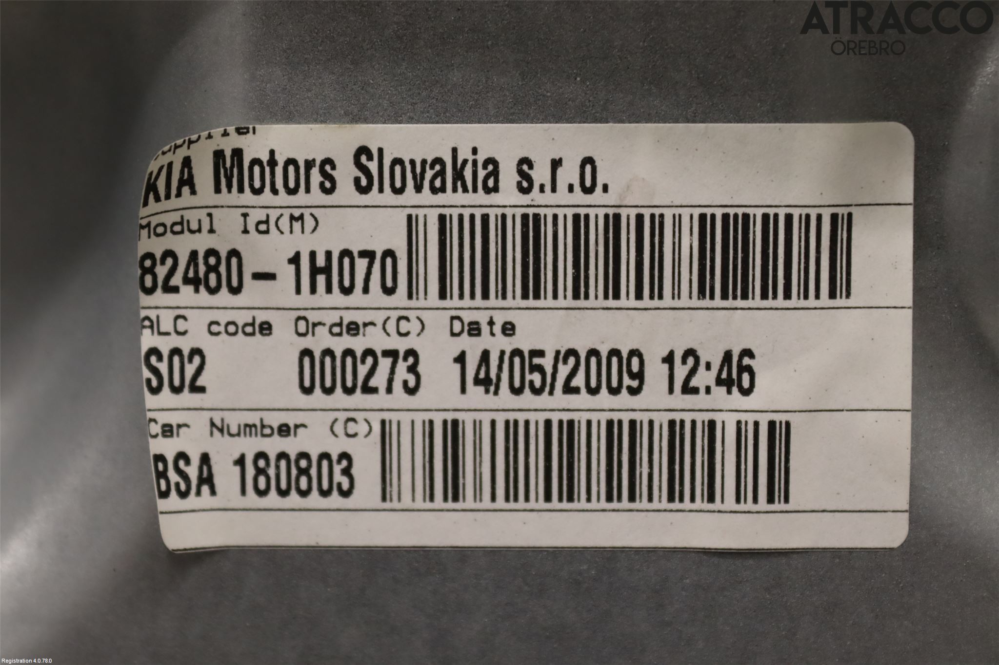 Kia CEED 06-12 Vindusheis