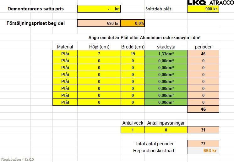 Kia VENGA 10-19 Dør 4D Foran Venstre