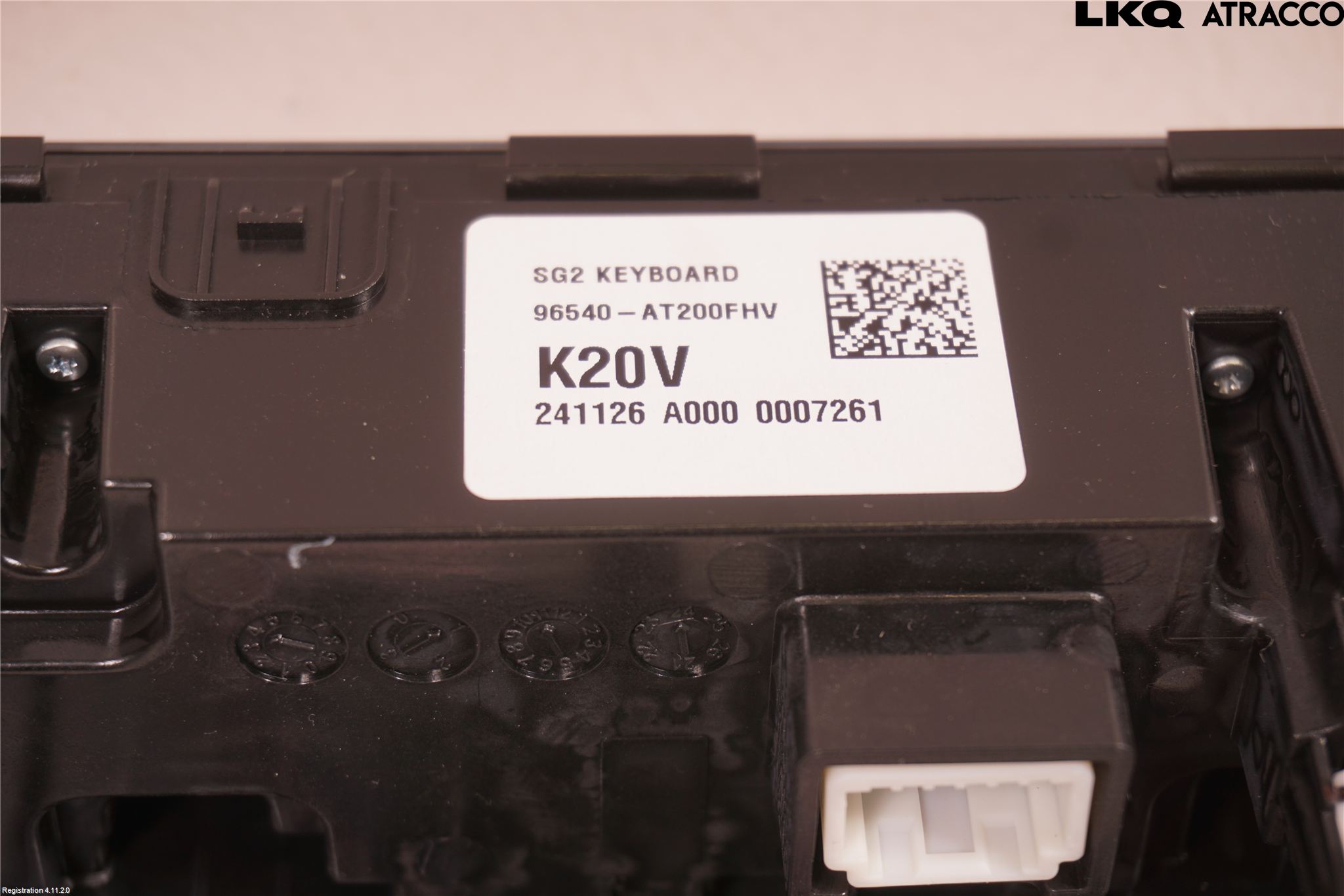 Kia NIRO (SG2) 23- Varme Ac Betjening-Display