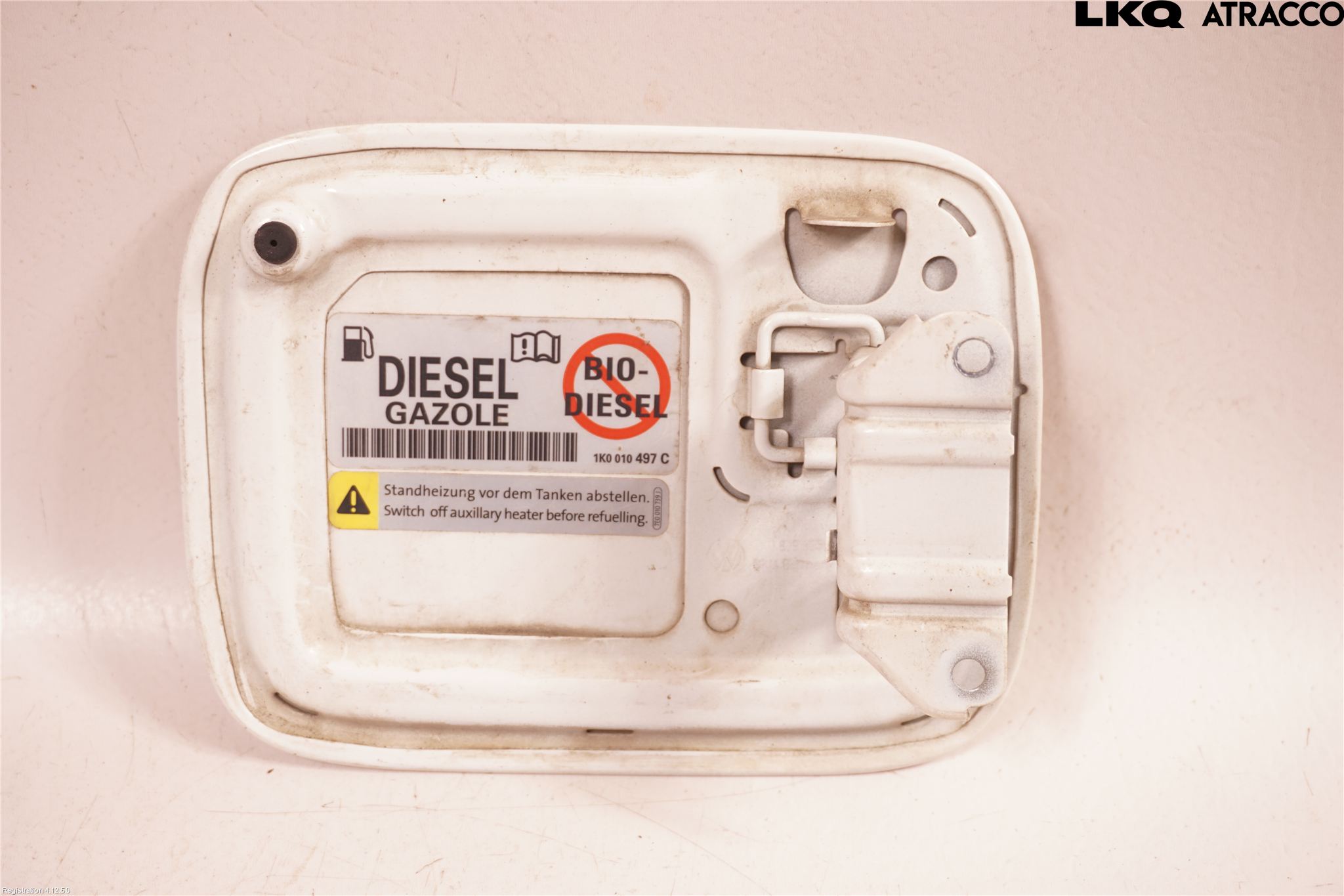 Volkswagen VW CADDY 11-15 Drivstoff Tankluke