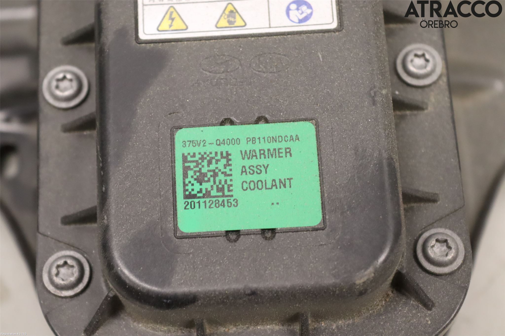 Kia NIRO (DE) 17-22 Varme Sirkulasjonspumpe