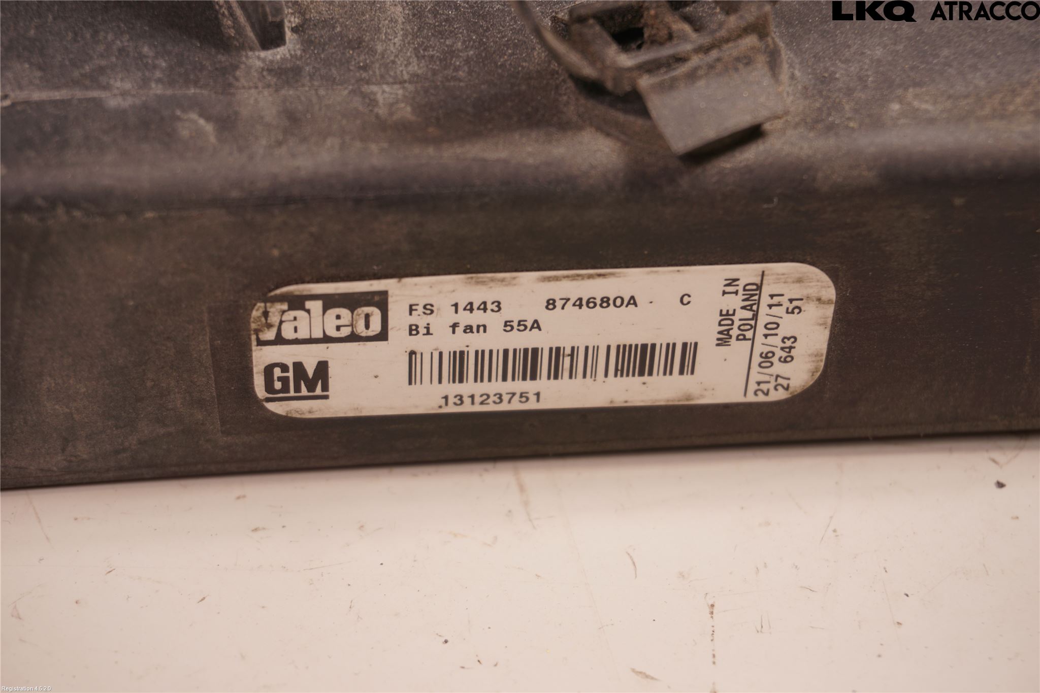 Saab 9-3 VER2/VER3 08-15 Kjølevifte Elektrisk