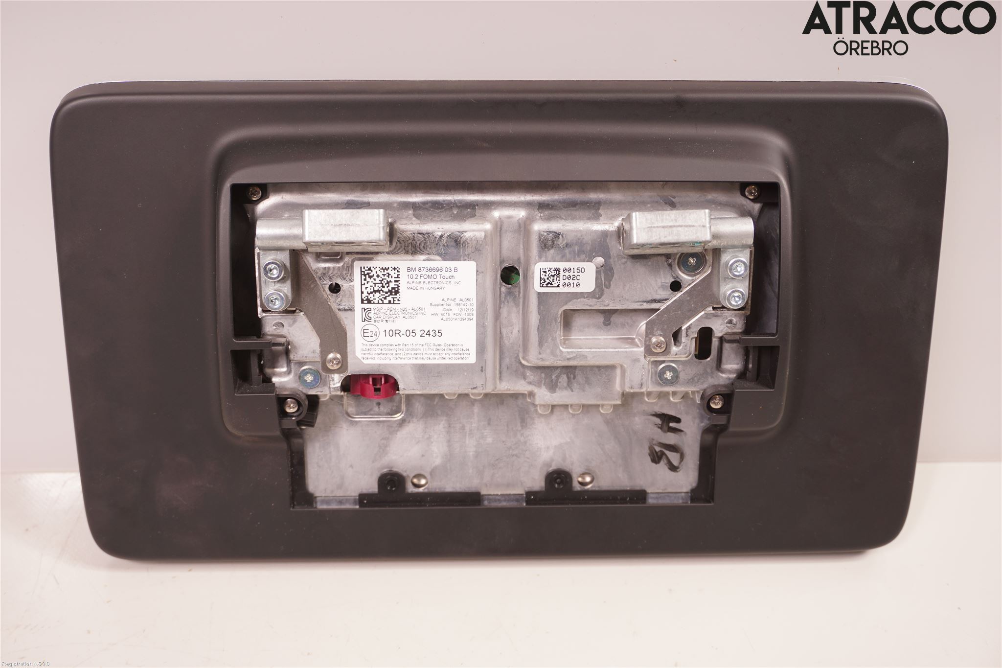 BMW X5 G05 18- Instr Skjerm Dvd-Gps-Ac-Tlf