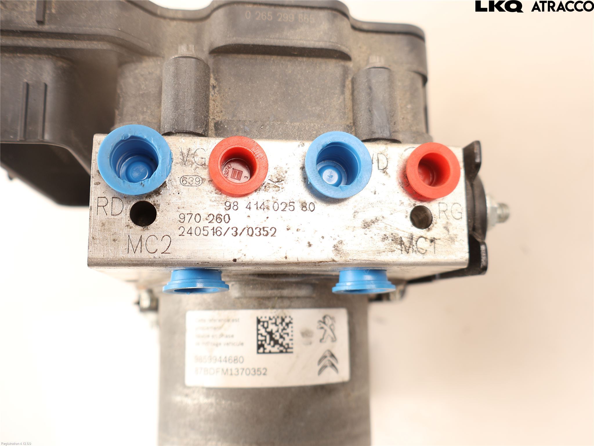 Peugeot 408 22- Abs Hydraulikkaggregat
