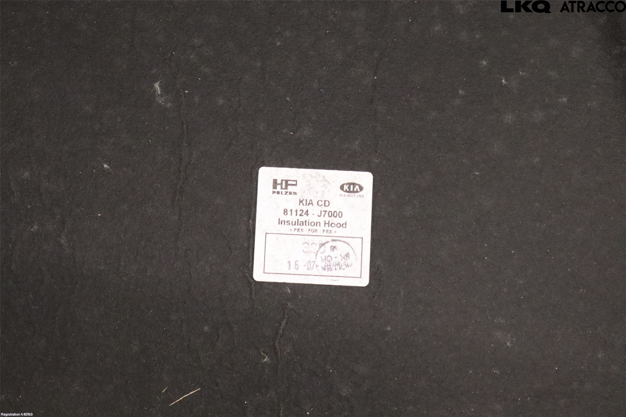 Kia CEED/CEED SW 19- Panserisolasjon