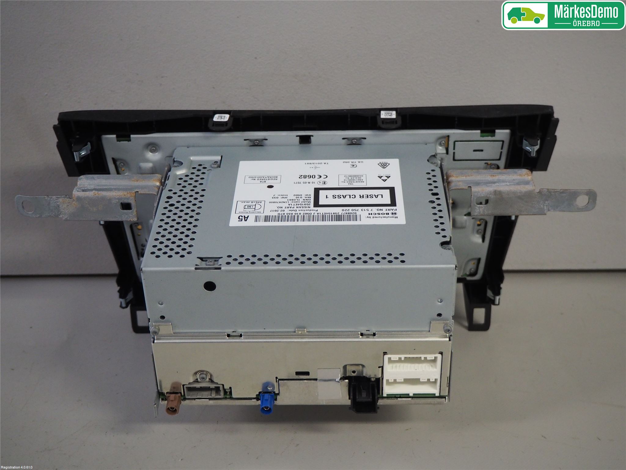 Nissan QASHQAI 14-17 Stereo Radio Med Cd