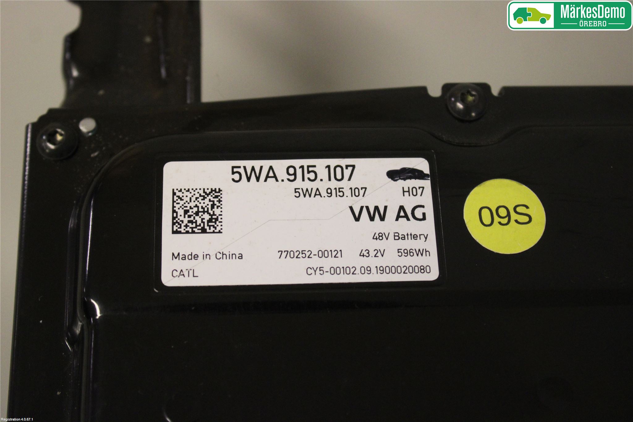Volkswagen VW GOLF / E-GOLF VIII 20- Hybrid Batteri
