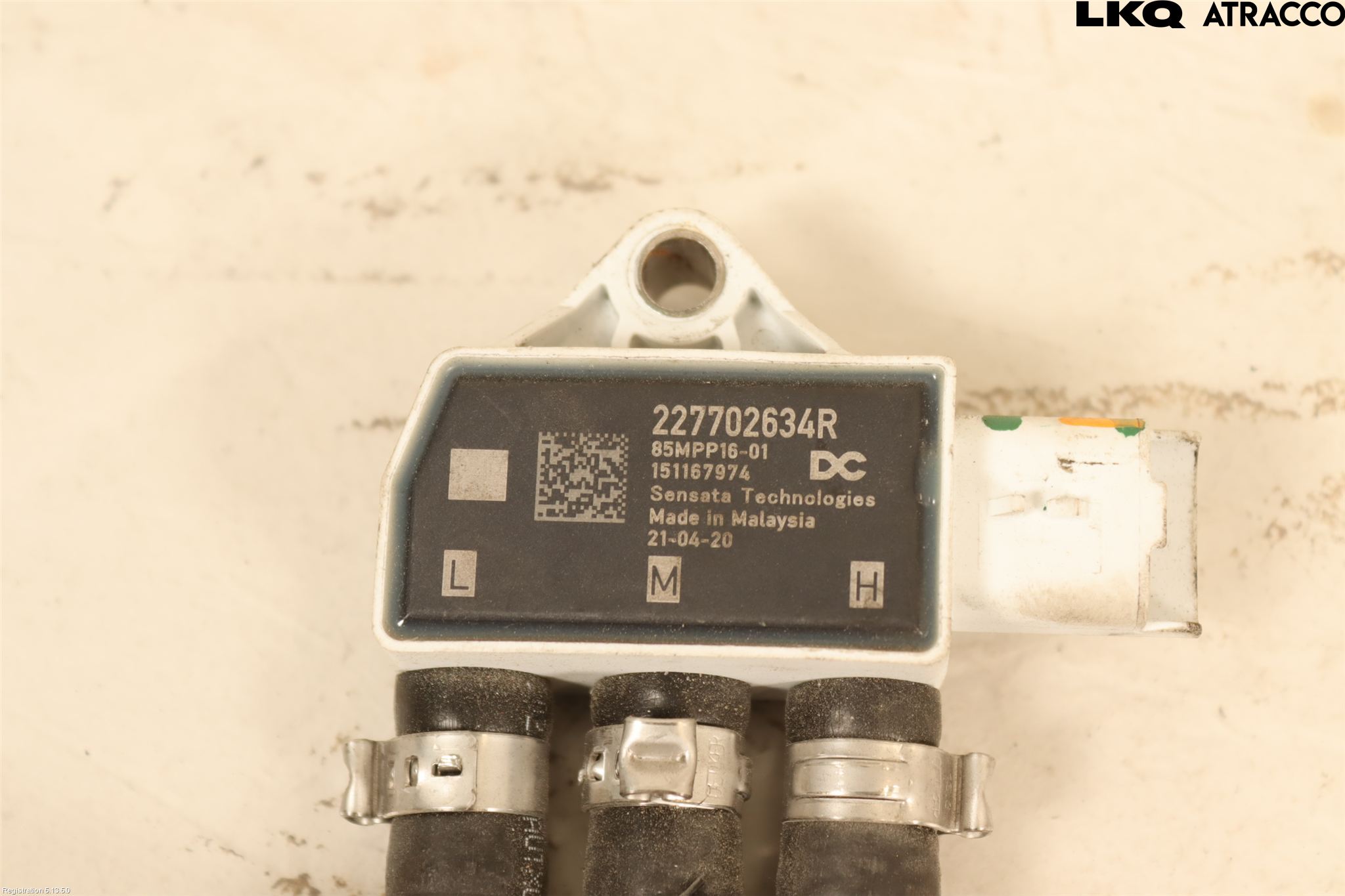 Renault TRAFIC/E-TECH 15- Sensor Eksos