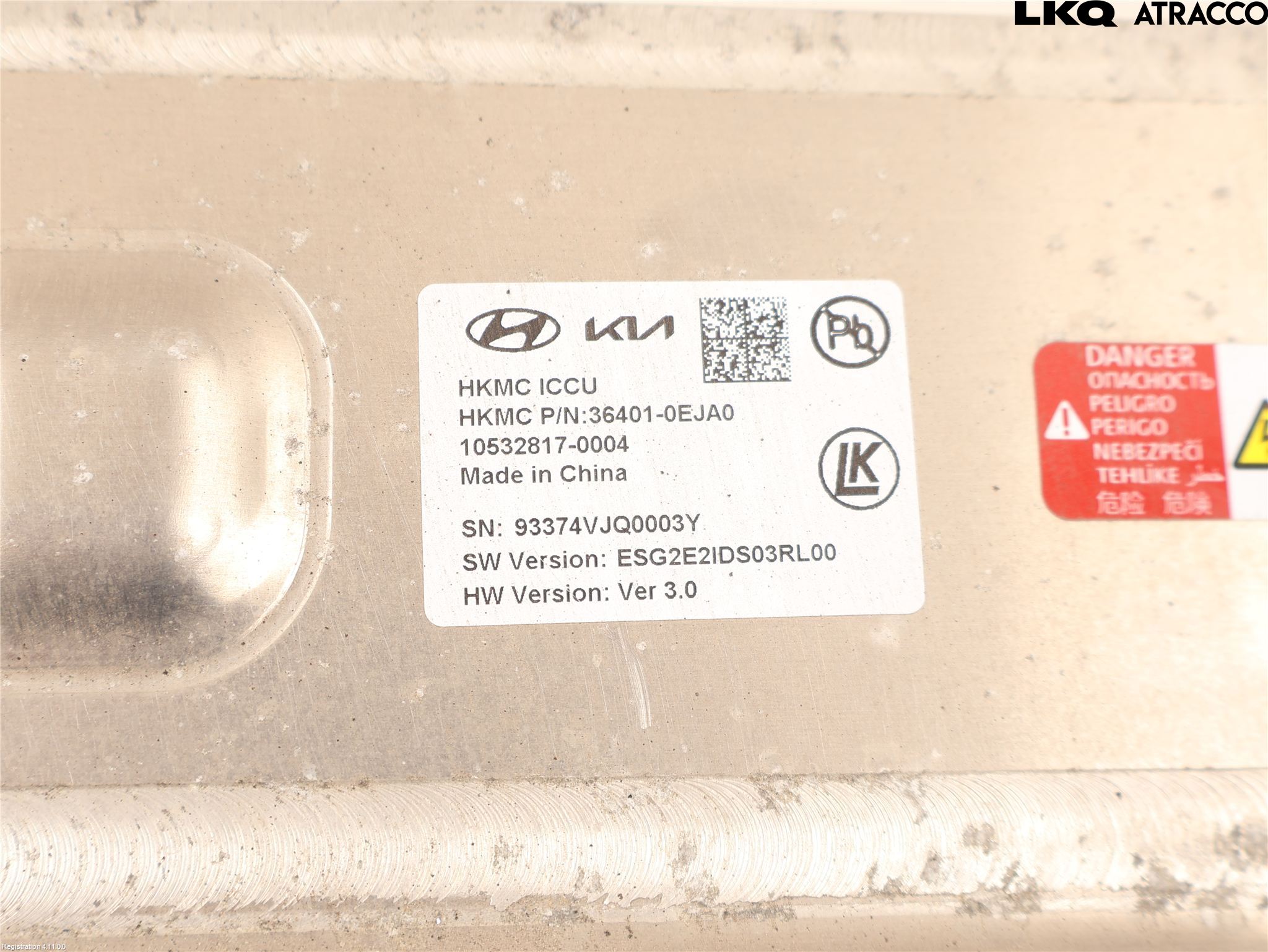 Kia NIRO (SG2) 23- Batterilader Hybrid