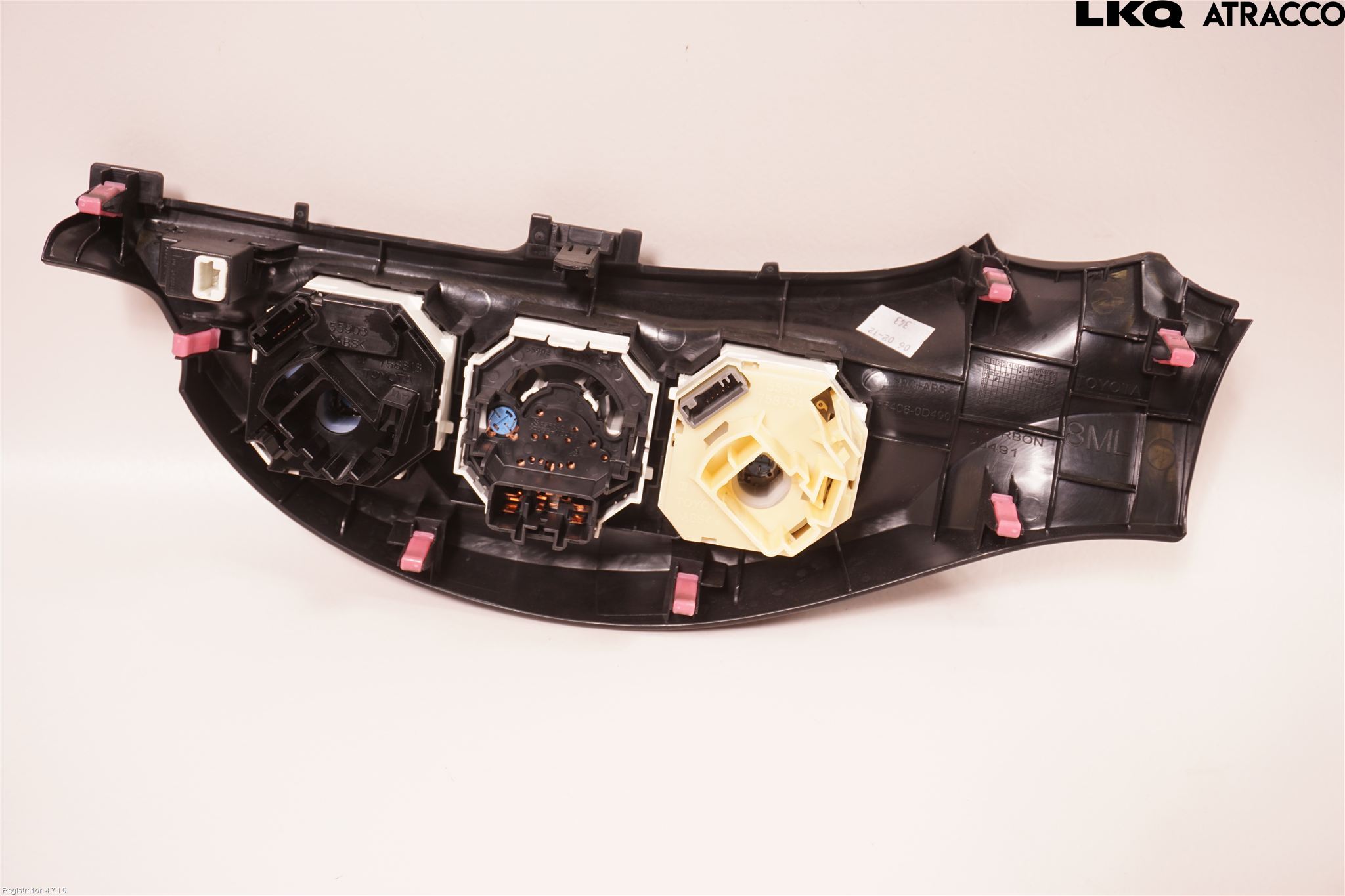Toyota YARIS XP130 12-14 Varme Ac Betjening-Display