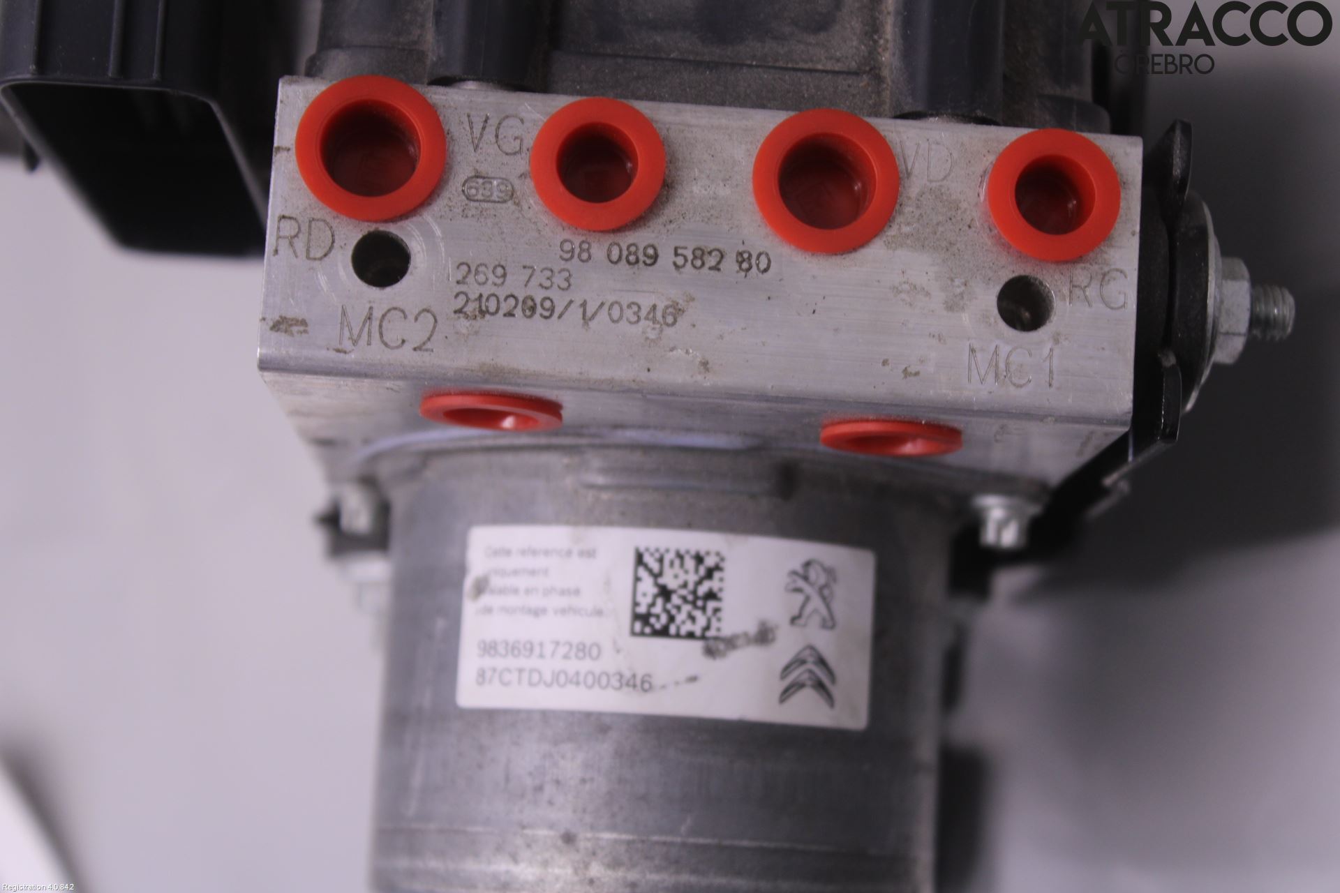 Peugeot 308 14-21 Abs Hydraulikkaggregat