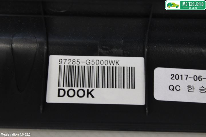 Kia NIRO (DE) 17-22 Innr Dashbord Sparkeplate