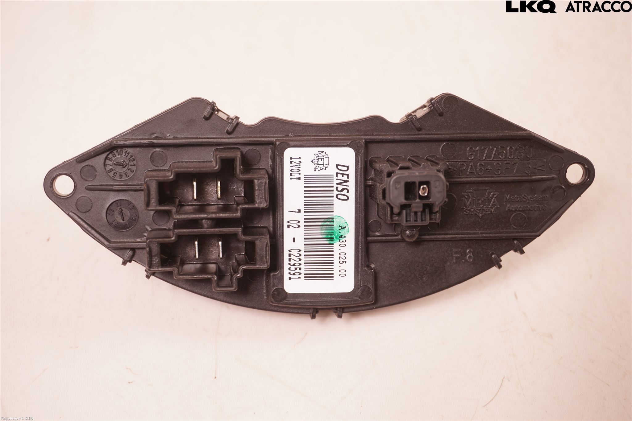 Opel CORSA E 15-19 Varmeapparat Viftemotstand