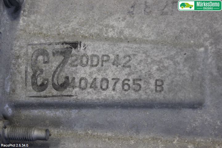 Peugeot 308 08-13 Gearkasse 5 Trinn