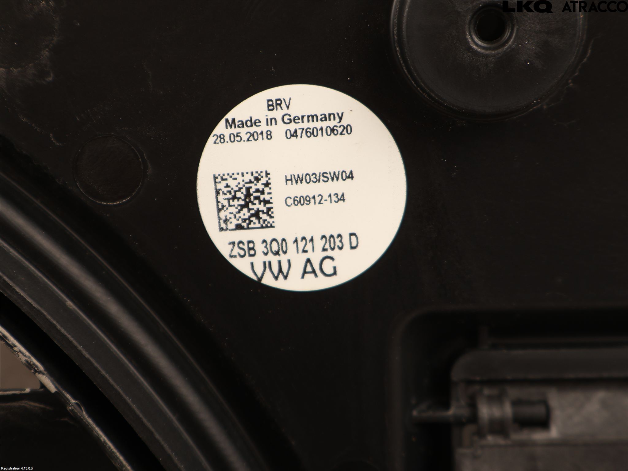 Volkswagen VW PASSAT 15-19 Kjølevifte Elektrisk