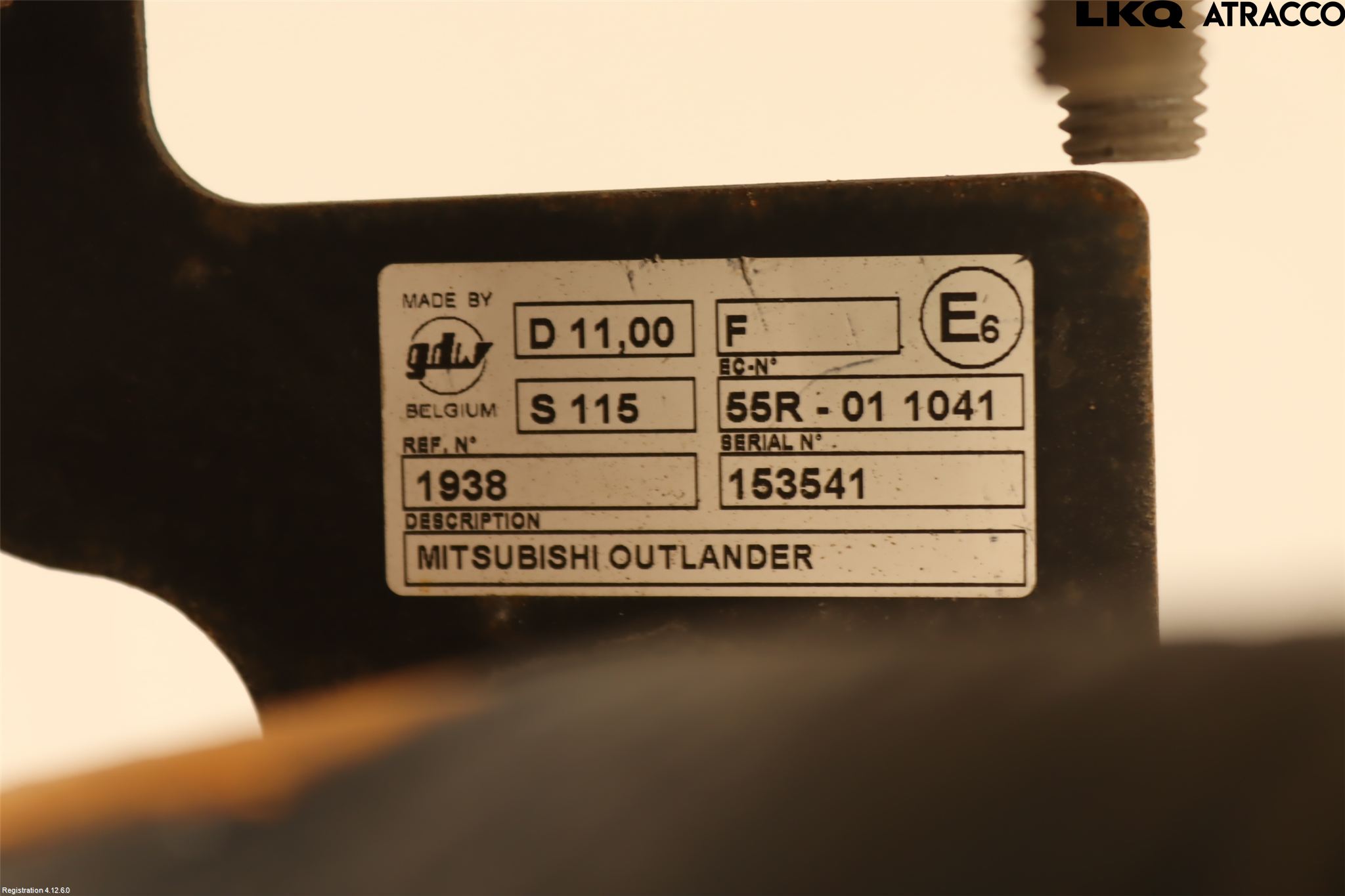 Mitsubishi OUTLANDER 13-21 Tilhengerfeste
