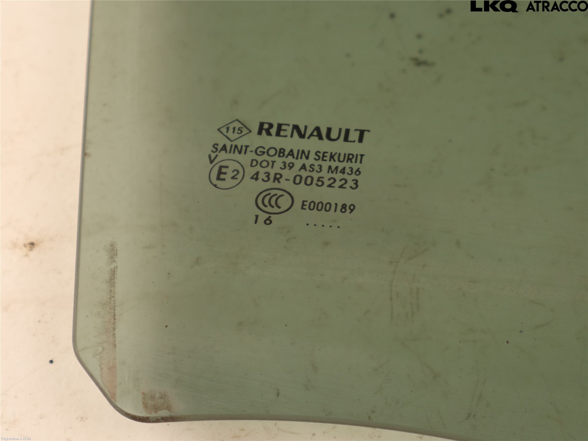 Renault ZOE/E-TECH 13- Dørrute Bak Høyre 4Dørs
