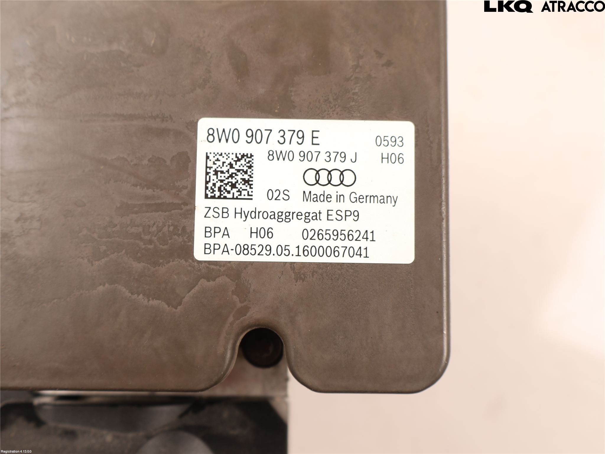 Audi A4/S4 B9 16-19 Abs Hydraulikkaggregat