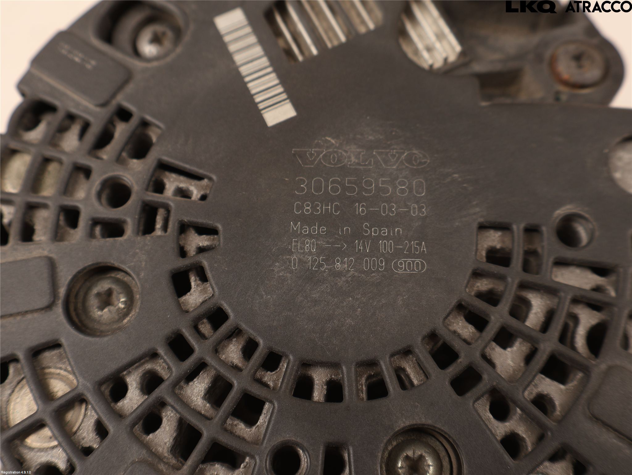 Volvo V70 14-16 Dynamo