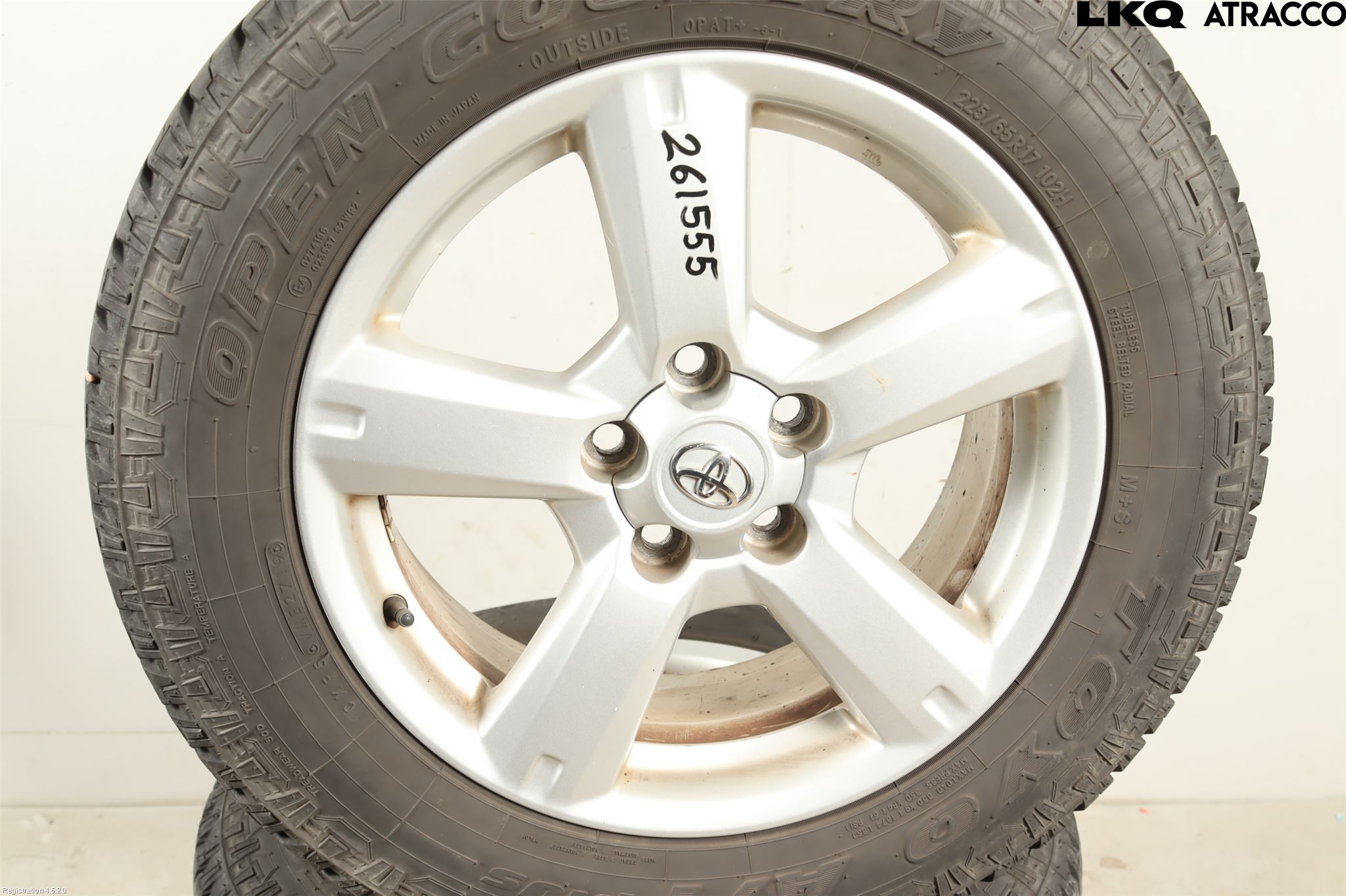 Toyota RAV 4 06-12 Dekk Vinter På Alu Felg 4Stk