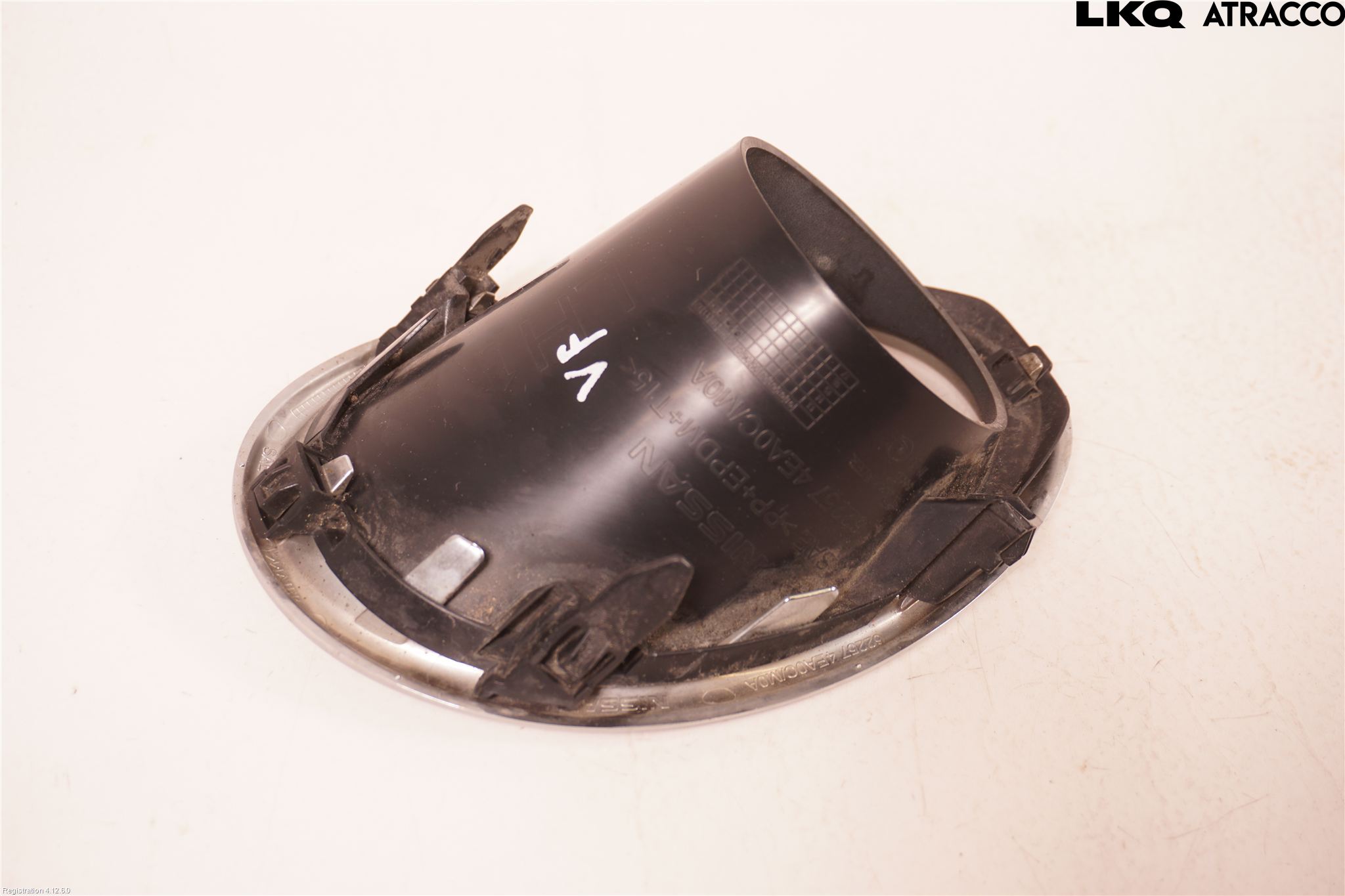Nissan QASHQAI 14-17 Frontlykt Kurve-Tåkelys Ramme