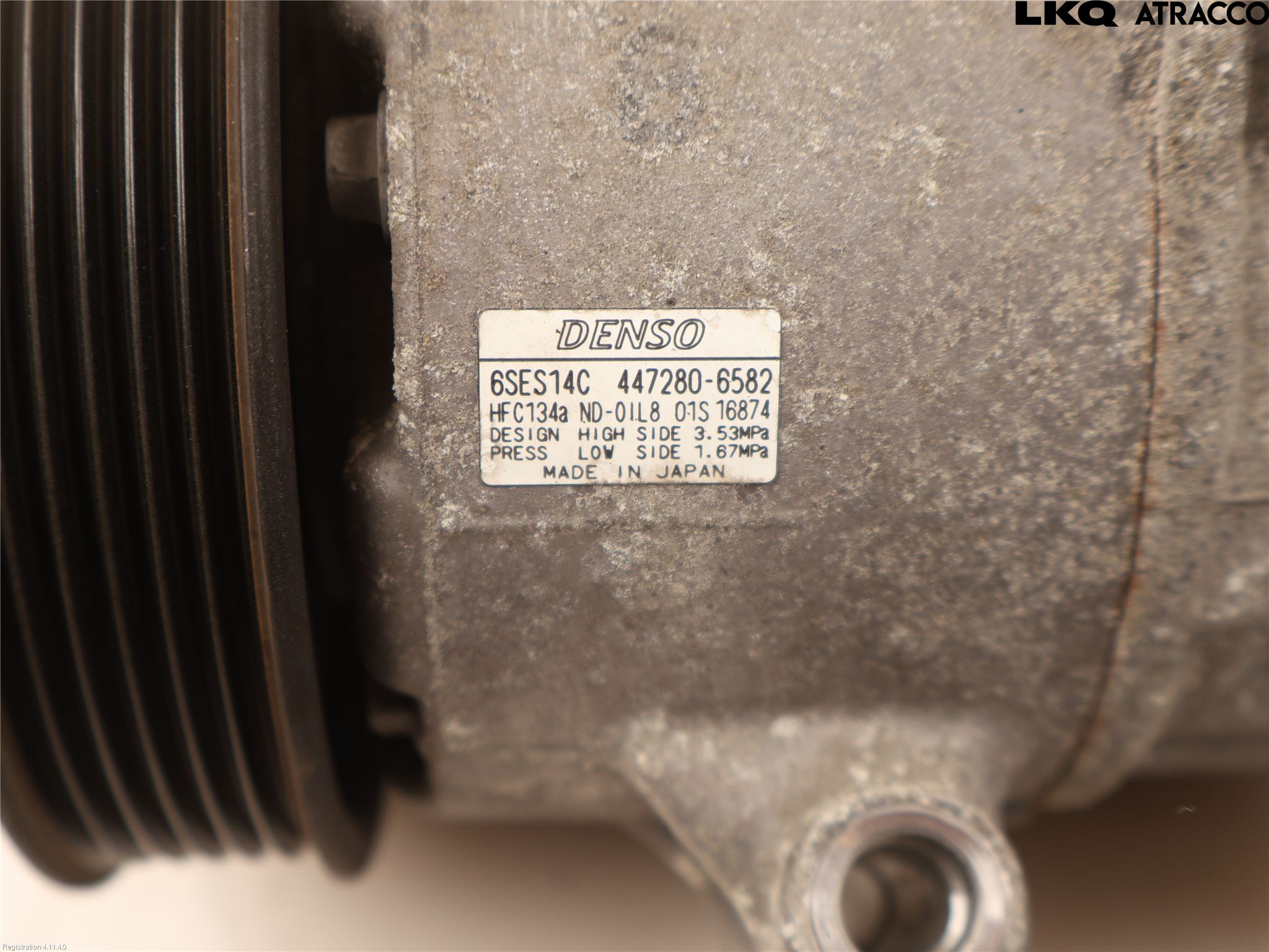 Toyota AVENSIS 16-18 Varme Ac Kompressor