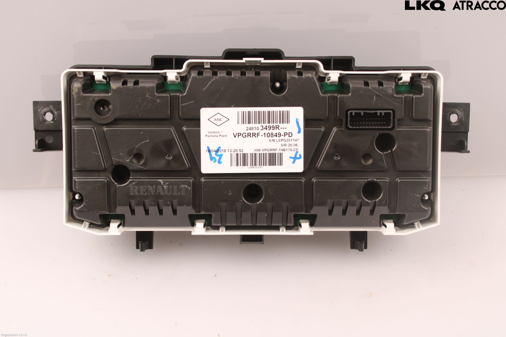 Renault CAPTUR 13-19 Instr Kombinert
