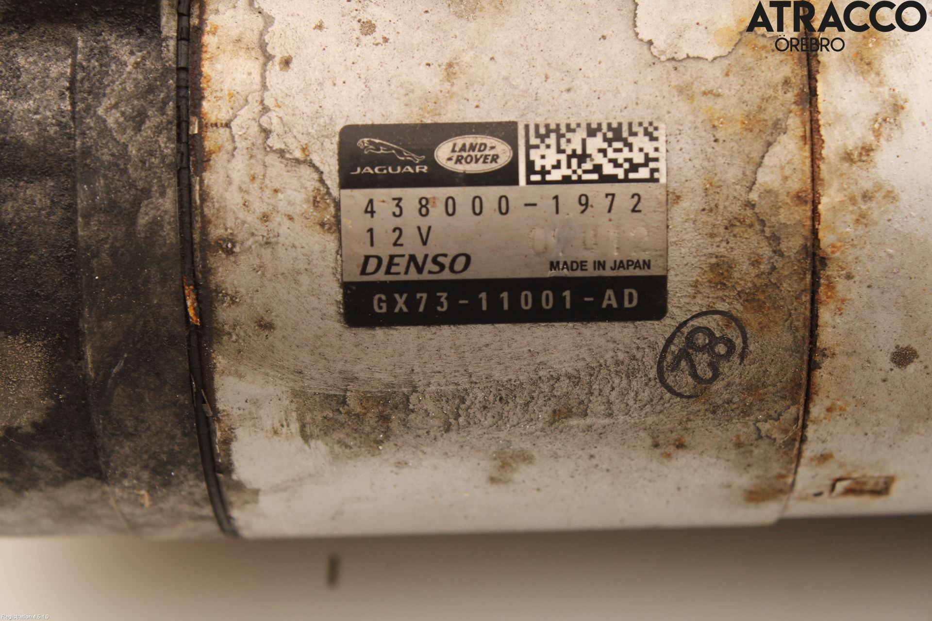 Jaguar XE (X760) 15-24 Startmotor Diesel