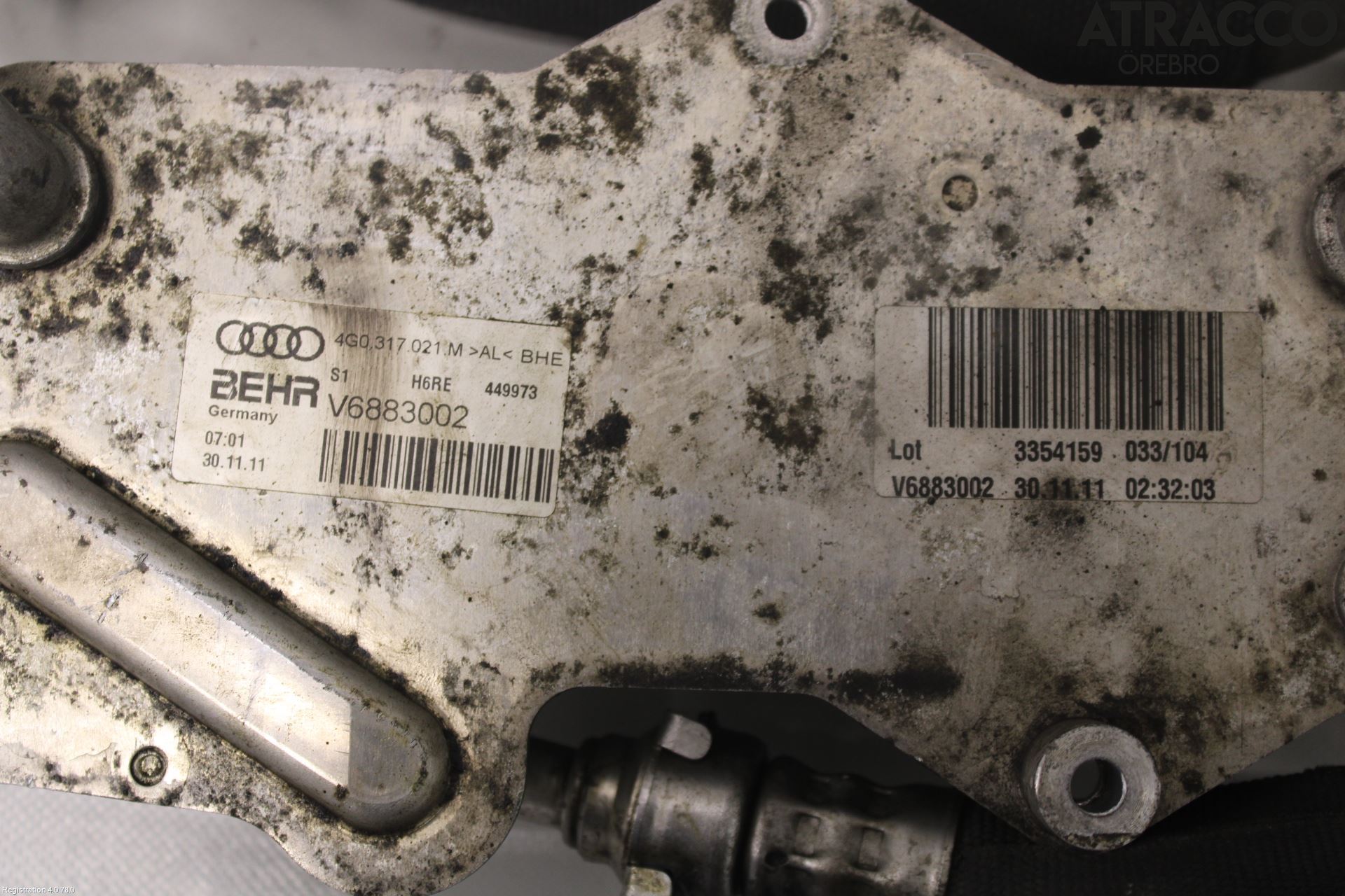 Audi A6/S6 4G 11-18 Radiator Oljekjøler Automatgea