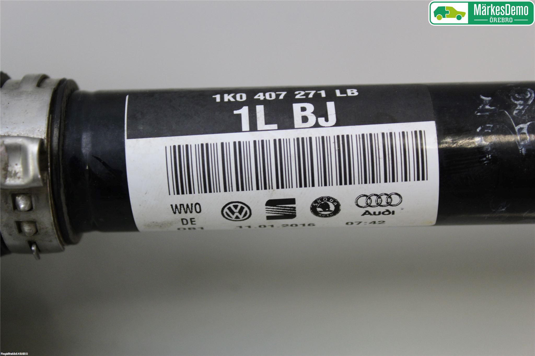 Volkswagen VW GOLF / E-GOLF VII 13-20 Drivaksel Foran Kompl Venstre