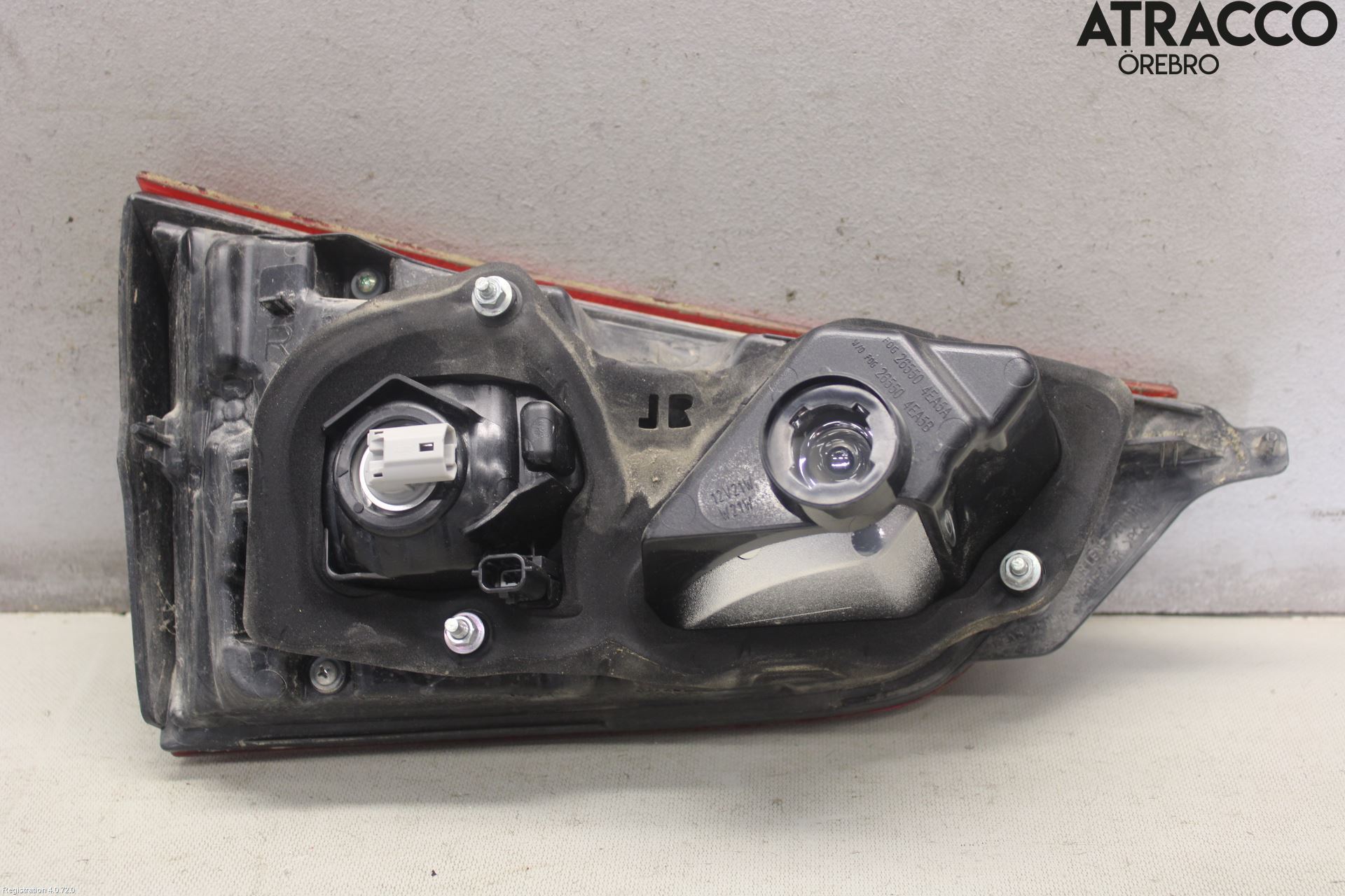 Nissan QASHQAI 14-17 Baklykt Høyre  På Luke(Indre)