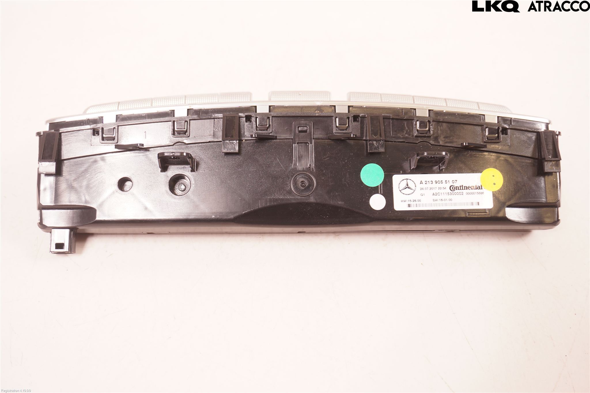 Mercedes-Benz MB E-KLASS (W213) 16-23 Varme Ac Betjening-Display