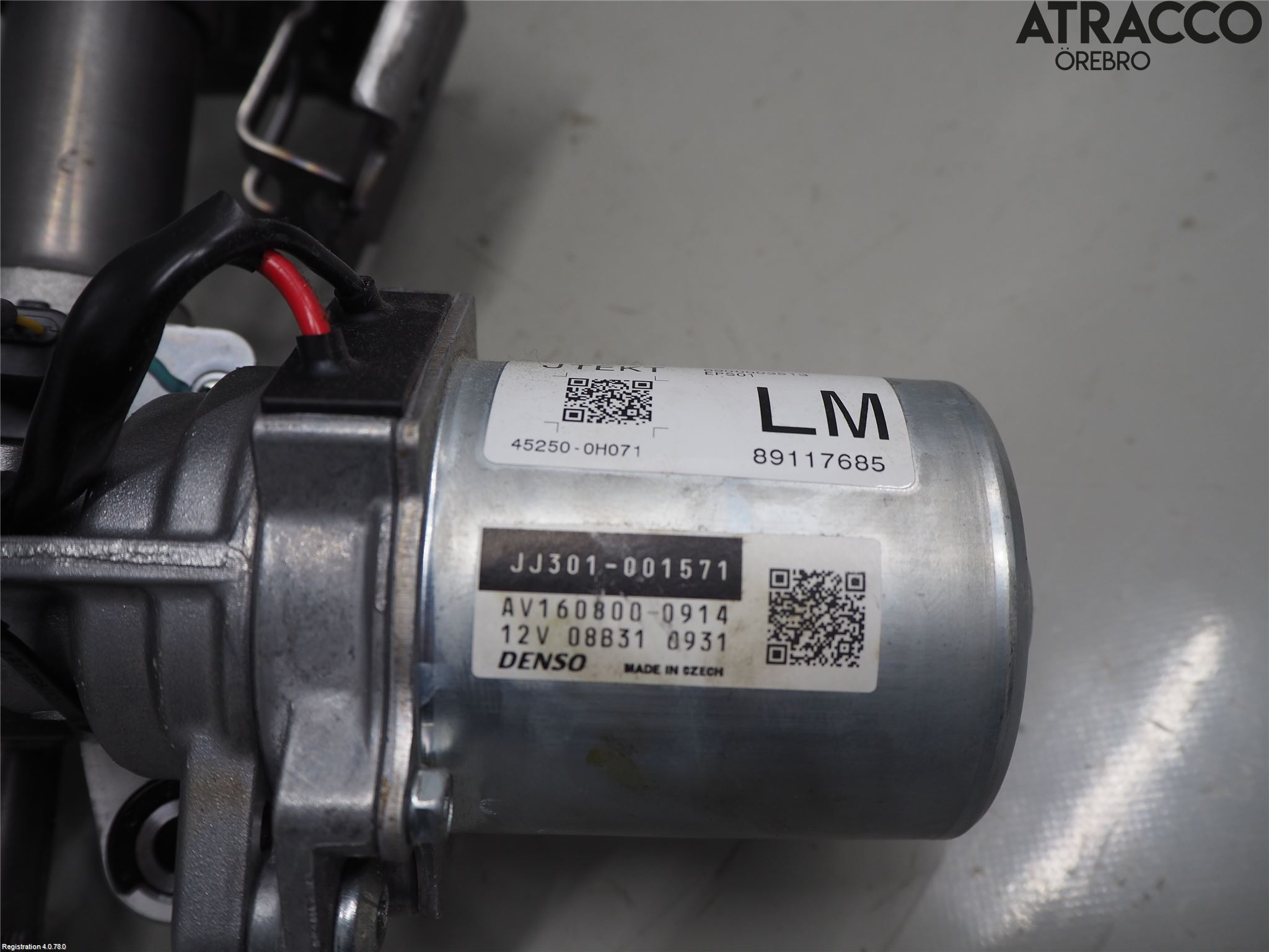 Peugeot 108 15-22 Rattakselaggregat Innebygd Servo